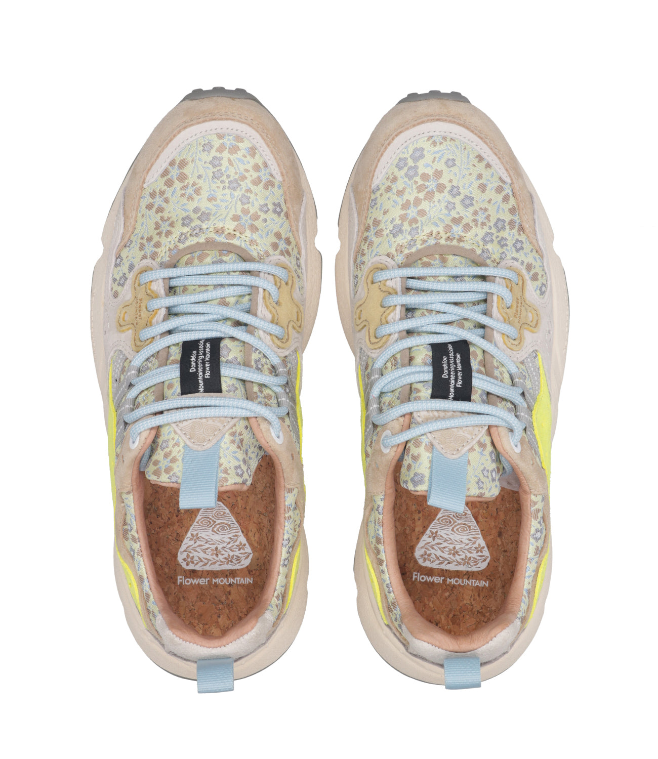 Flower Mountain | Sneakers Yamano 3 Crema Bianco e Giallo