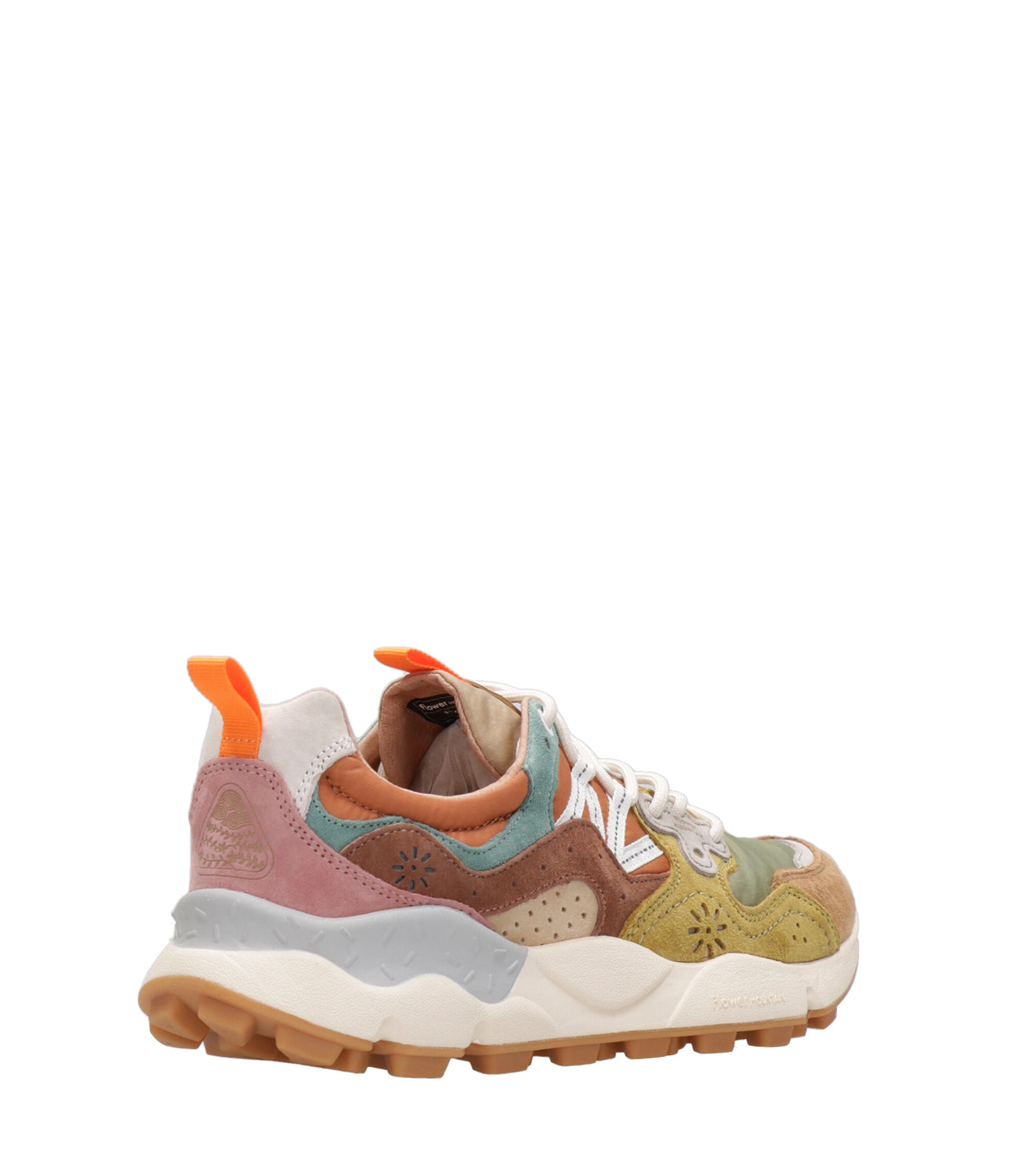 Flower Mountain | Sneakers Yamano 3 Marrone Taupe e Ocra