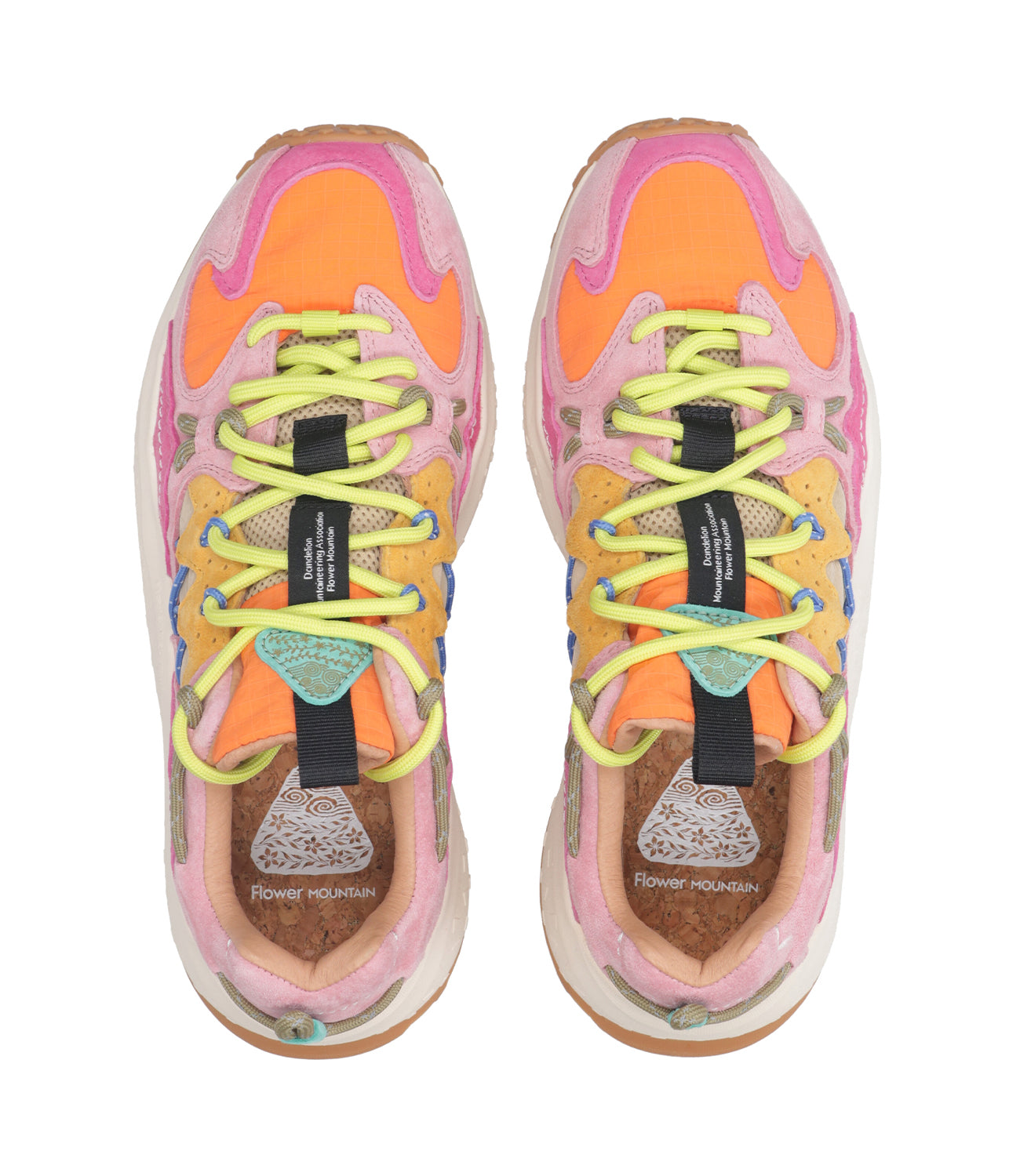 Flower Mountain | Sneakers Yamabushi Fuxia e Arancio