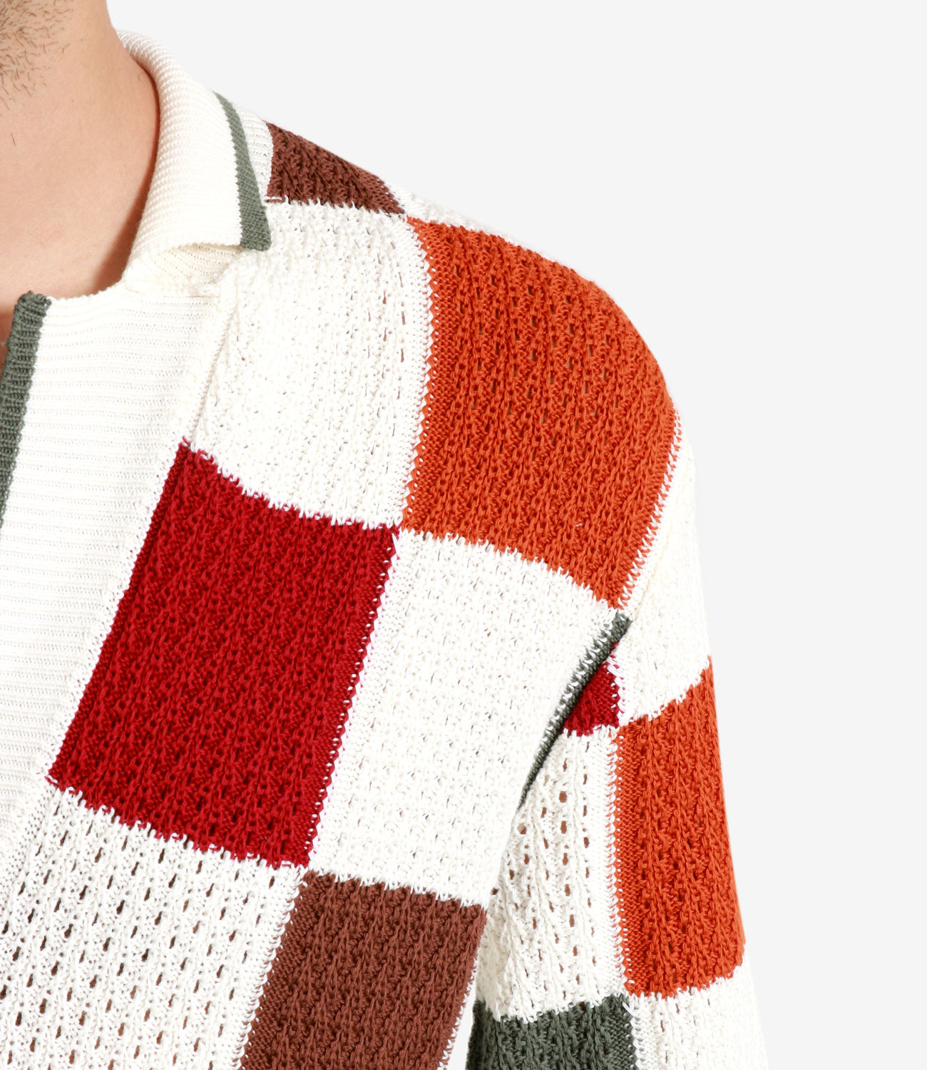 Gallia | Camicia Jacob Bianco Rosso
