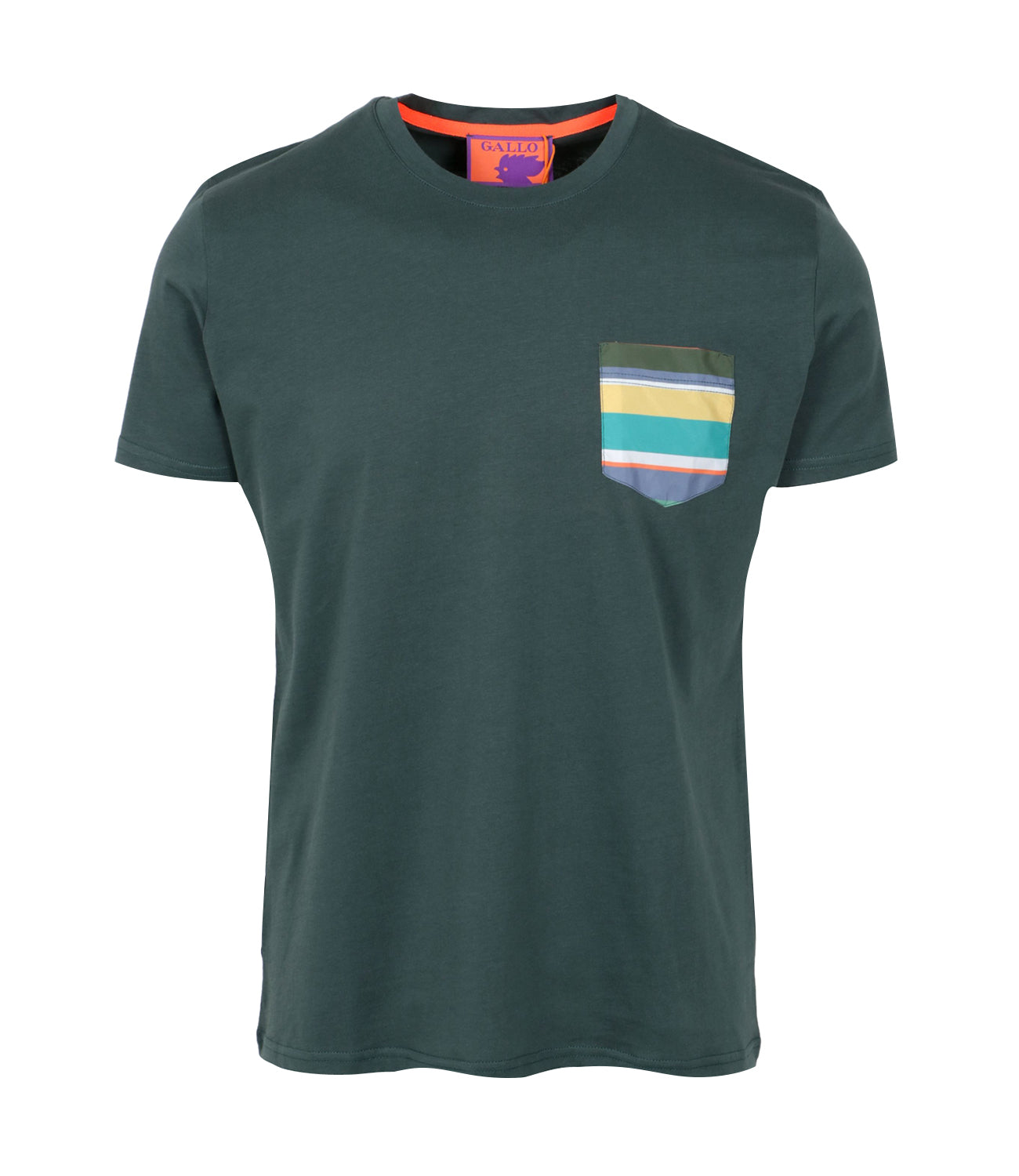 Gallo | T-Shirt Petrolio C.Zucchero Oro soft
