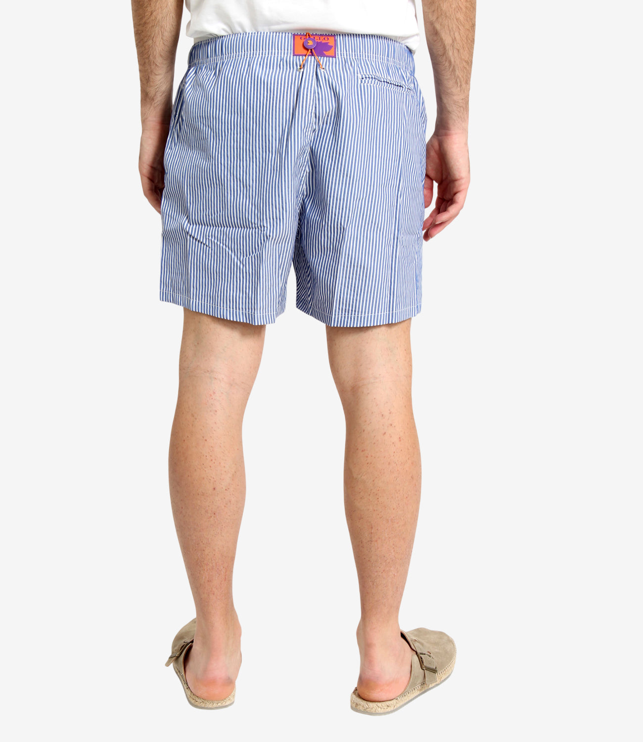 Gallo | Costume Boxer Blu mare bianco