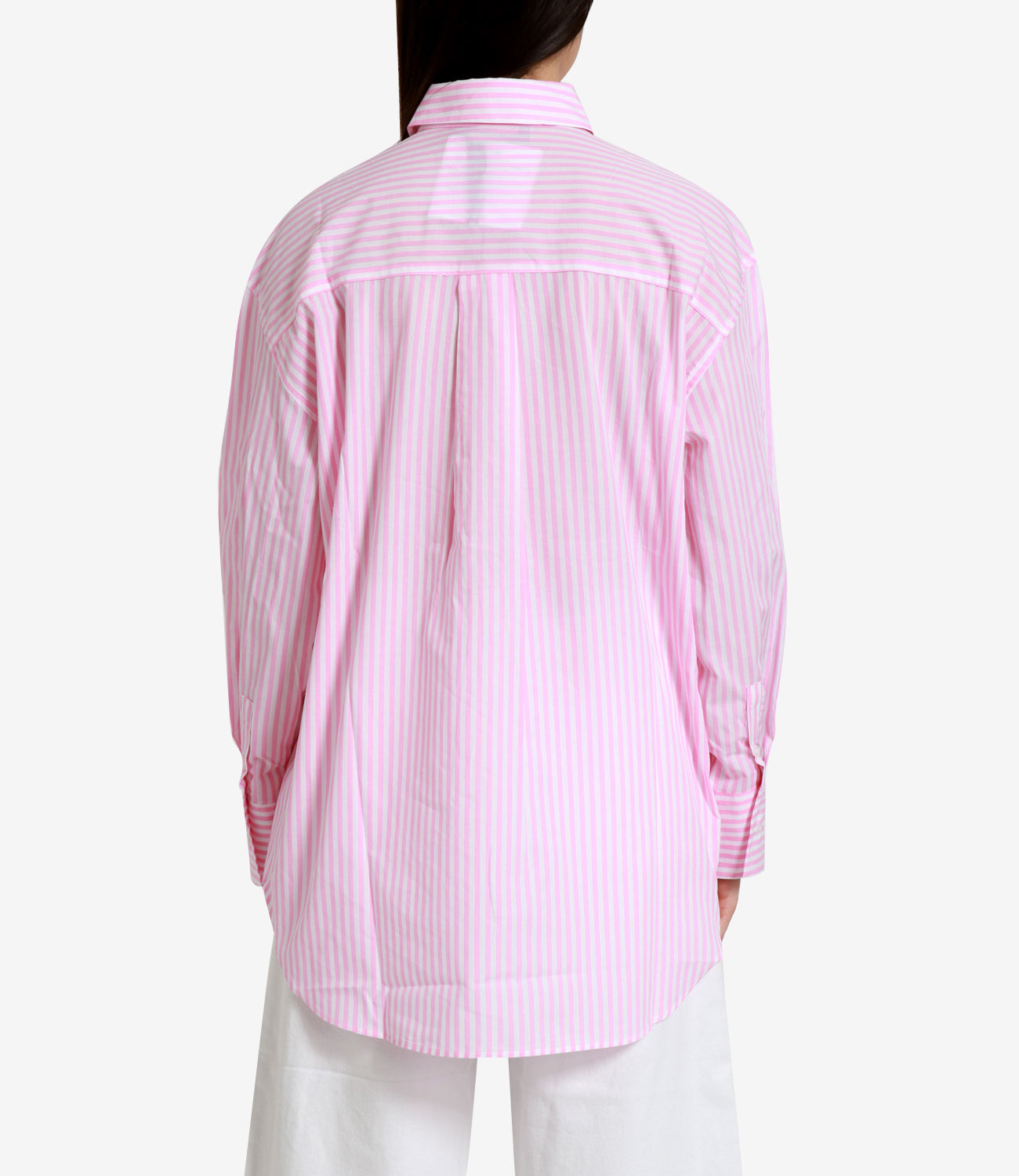 Giada Benincasa | Camicia Rosa Bianco