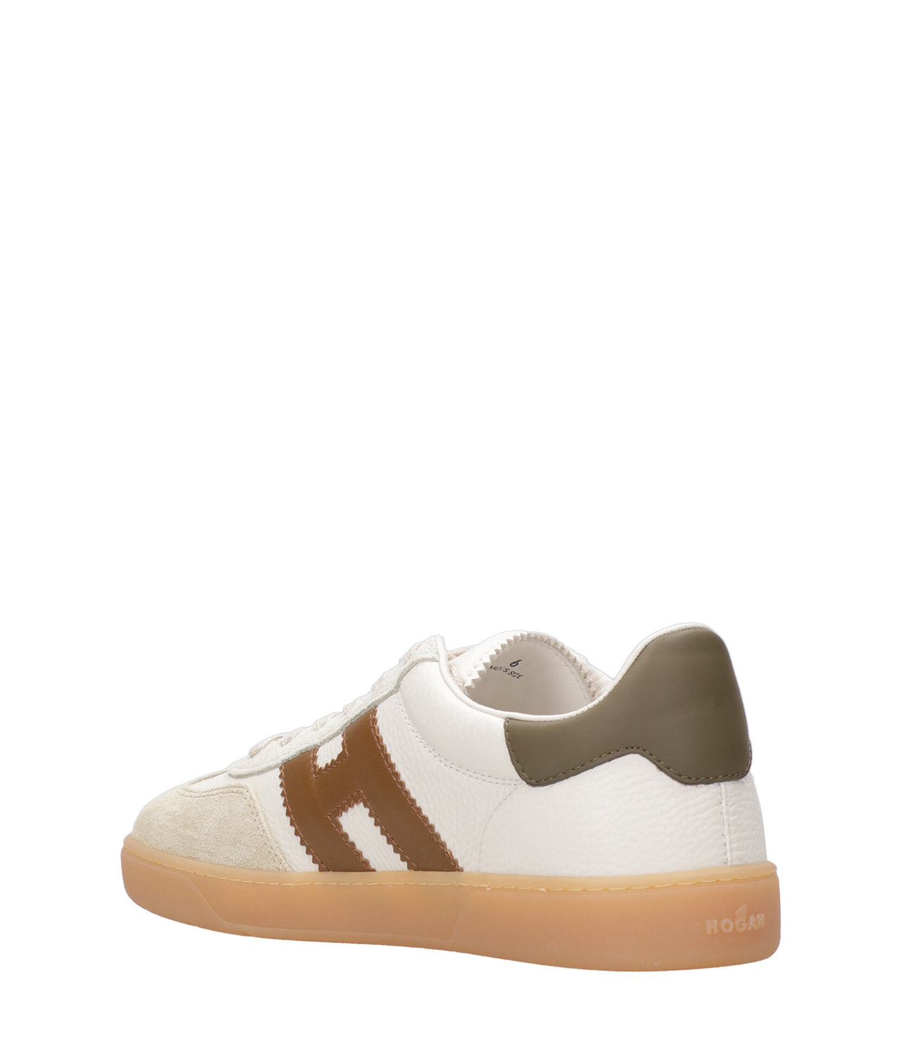 Hogan | Sneakers Cool Allacciato Avorio e Marrone