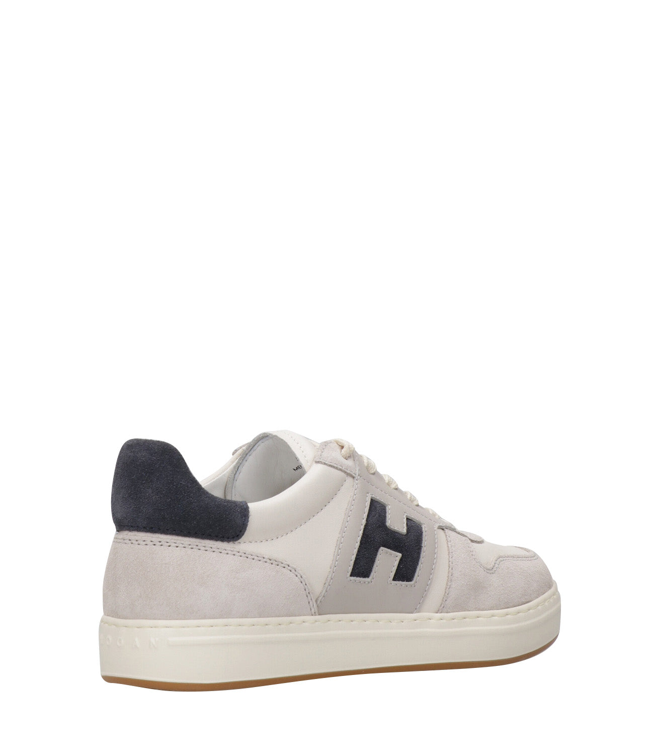 Hogan | Sneakers H668 Allacciato H Avorio e Blu