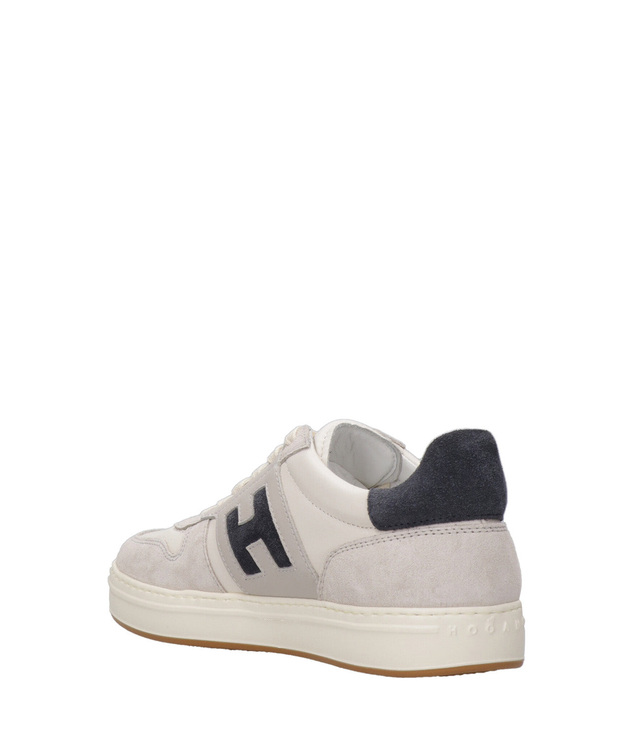 Hogan | Sneakers H668 Allacciato H Avorio e Blu