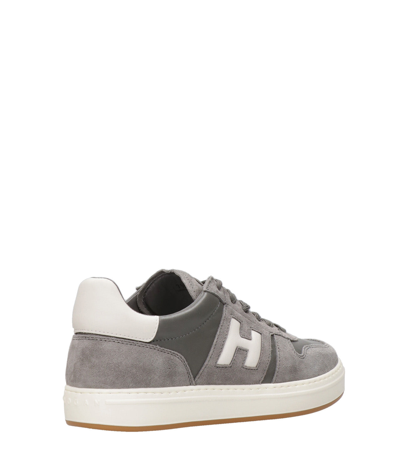 Hogan | Sneakers H668 Allacciato H Grigio e Bianco