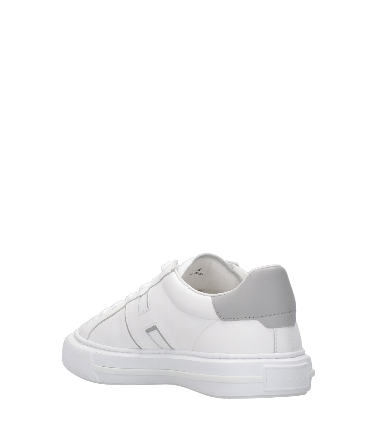 Hogan | Sneakers H691 Allacciato H Bianco e Ghiaccio