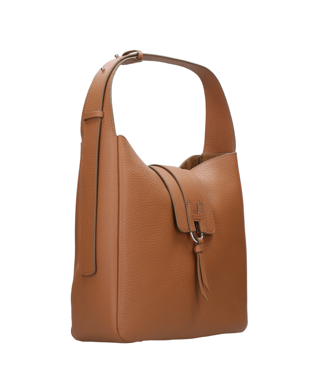Hogan | Borsa a Spalla H01X Hobo Verticale Cuoio