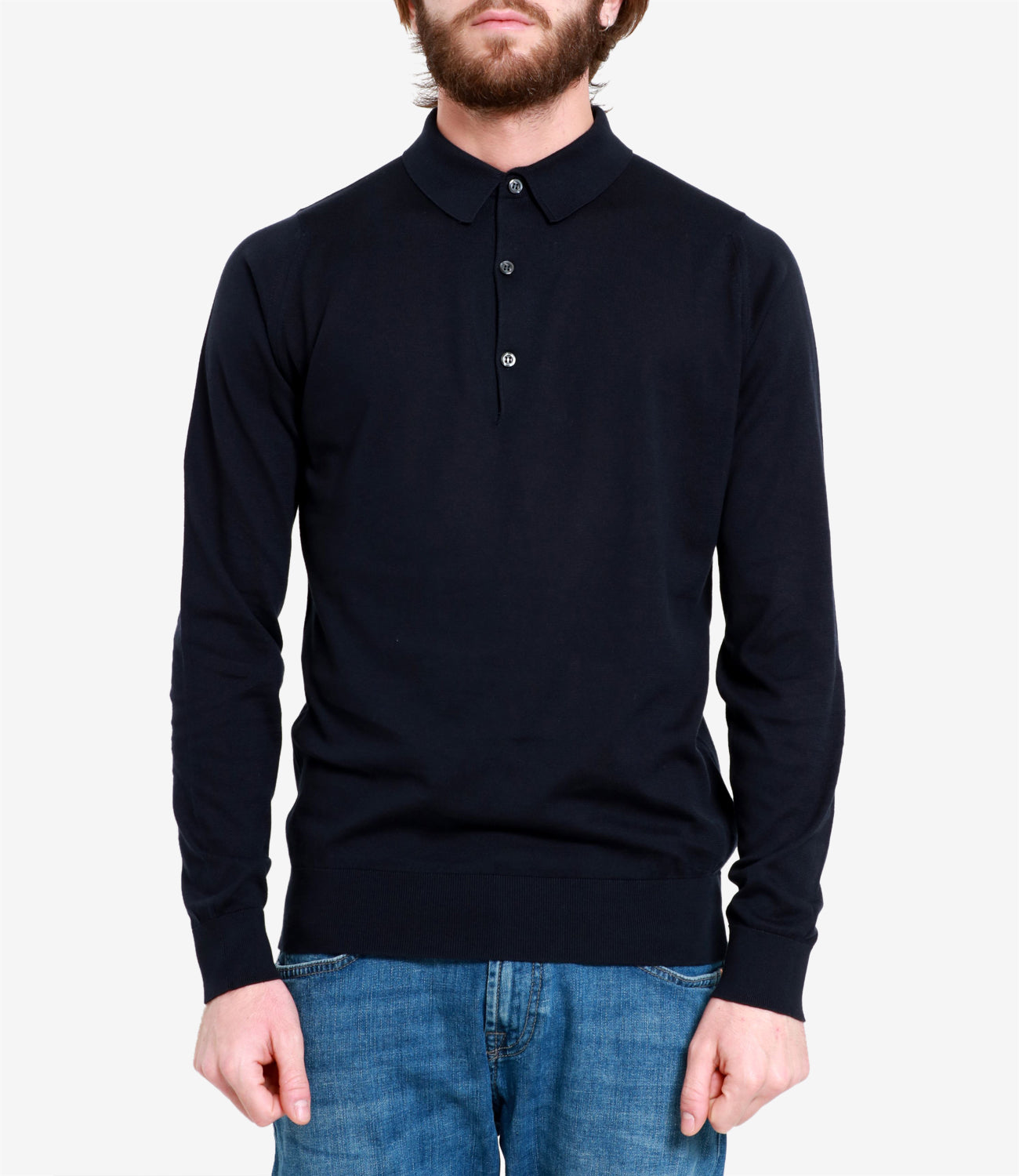 John Smedley | Polo Navy
