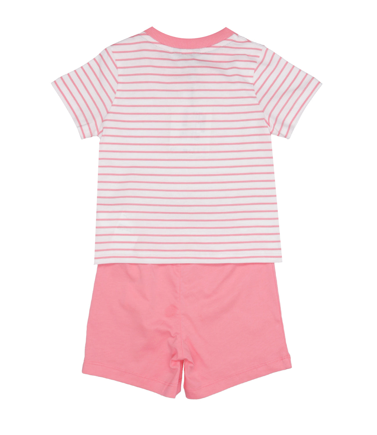 K-Way Kids | Set Felpa Pantalone E. Pete Bianco Rosa