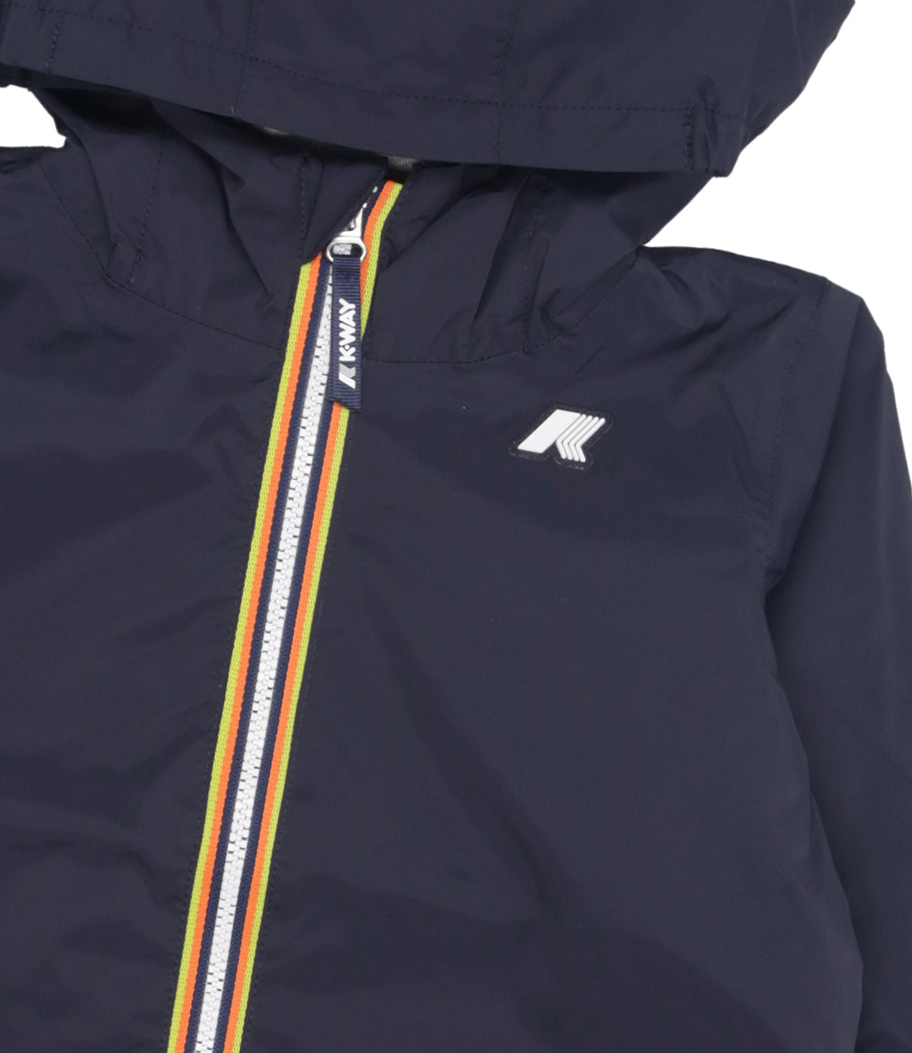 K-Way Kids | Giubbotto E. Jack Stretch Nylon Jersey Blu navy