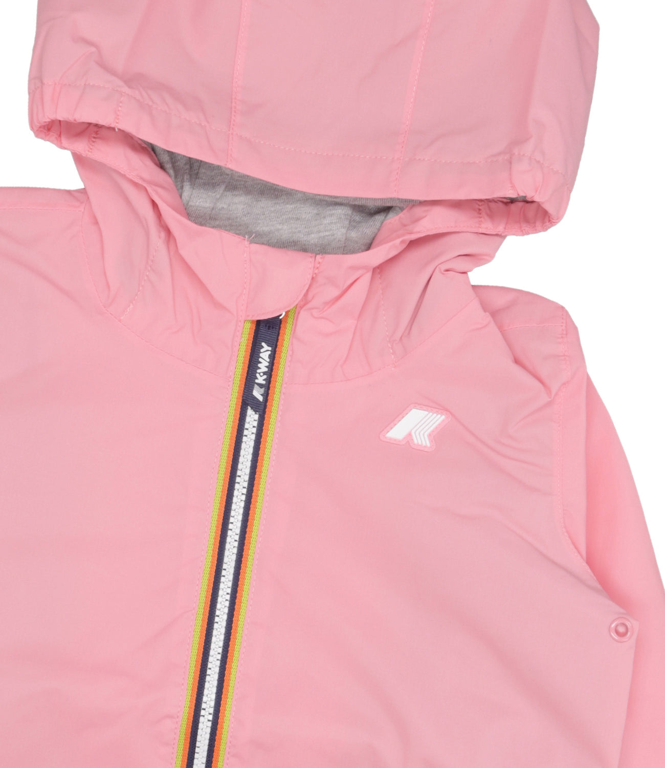 K-Way Kids | Giubbotto E. Jack Stretch Nylon Jersey Rosa