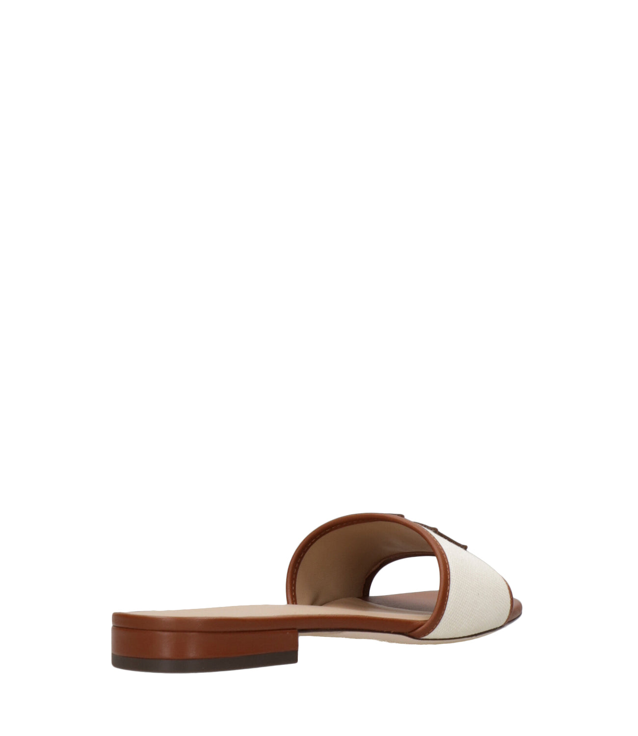 Lauren Ralph Lauren | Ciabatta Naturale e Cuoio