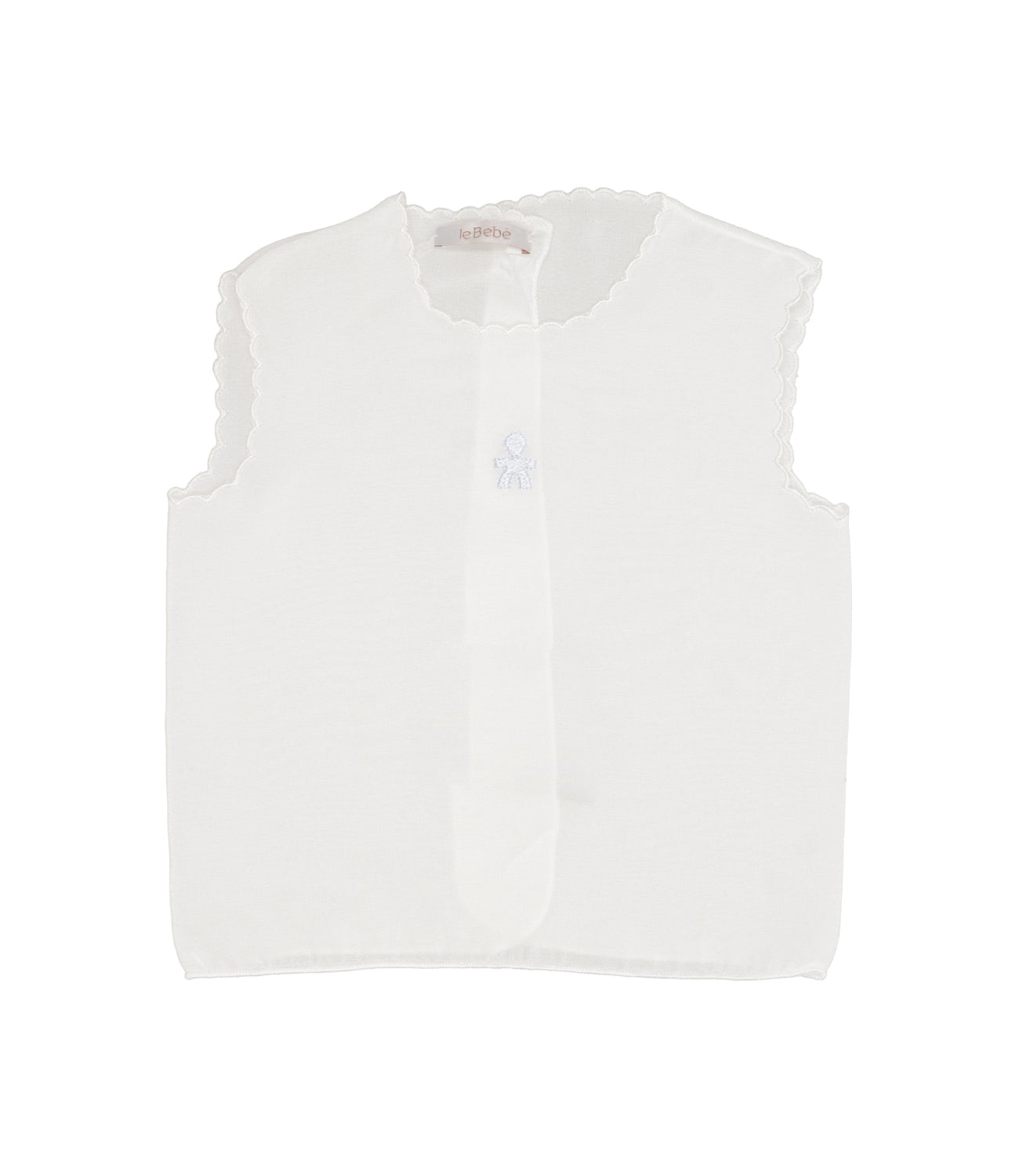 Le Bebè Enfant | Camicia Bianco Celeste