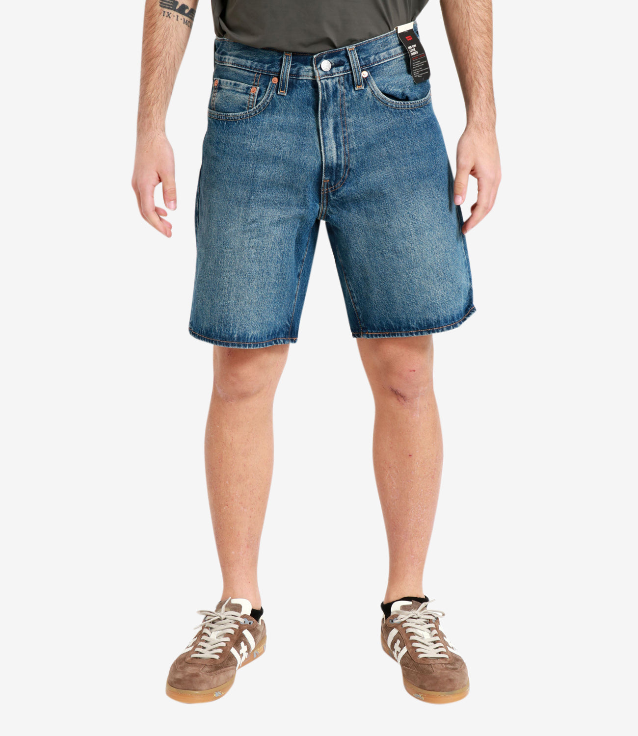 Levis | Bermuda 468 Loose Denim medio