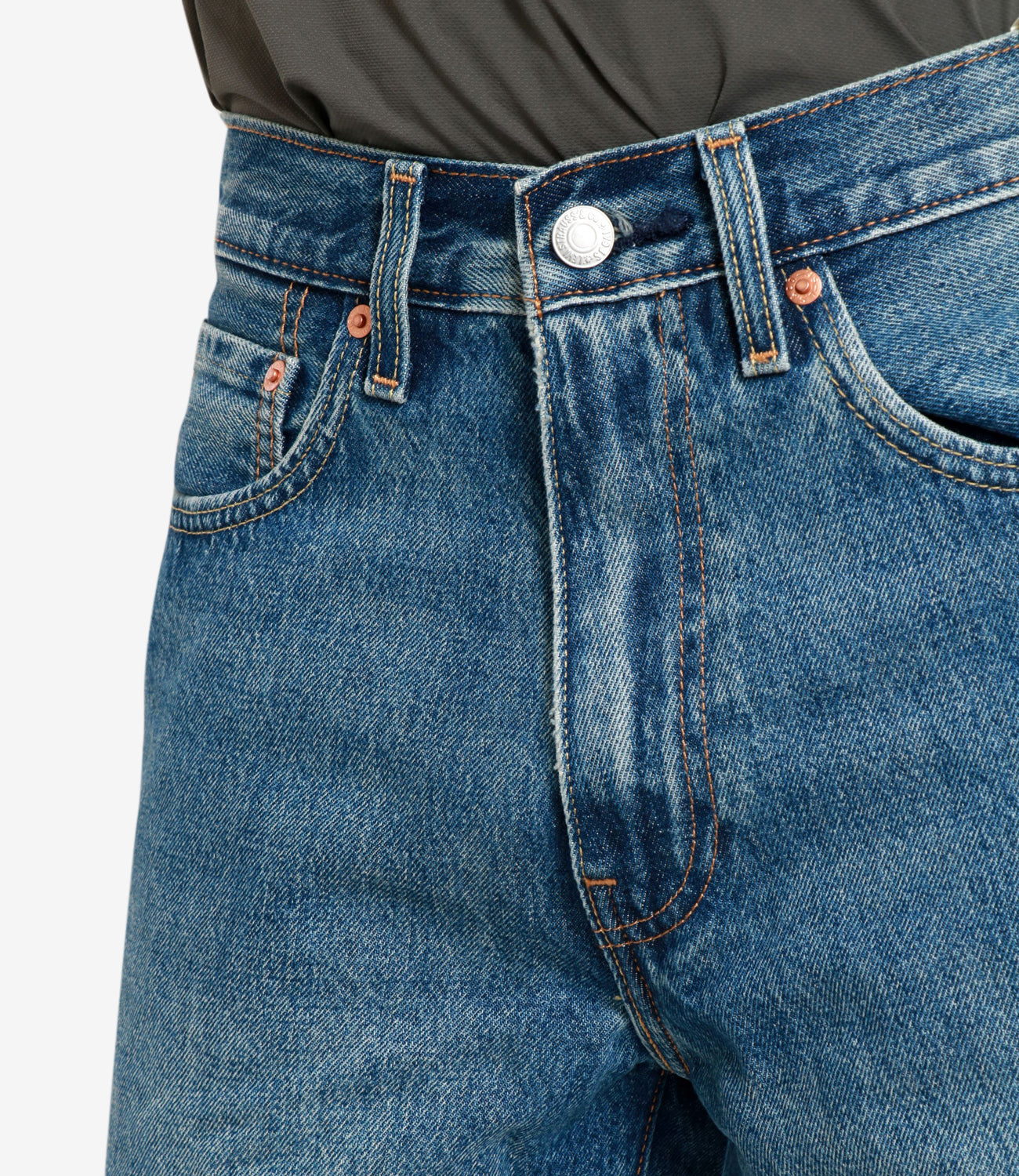 Levis | Bermuda 468 Loose Denim medio