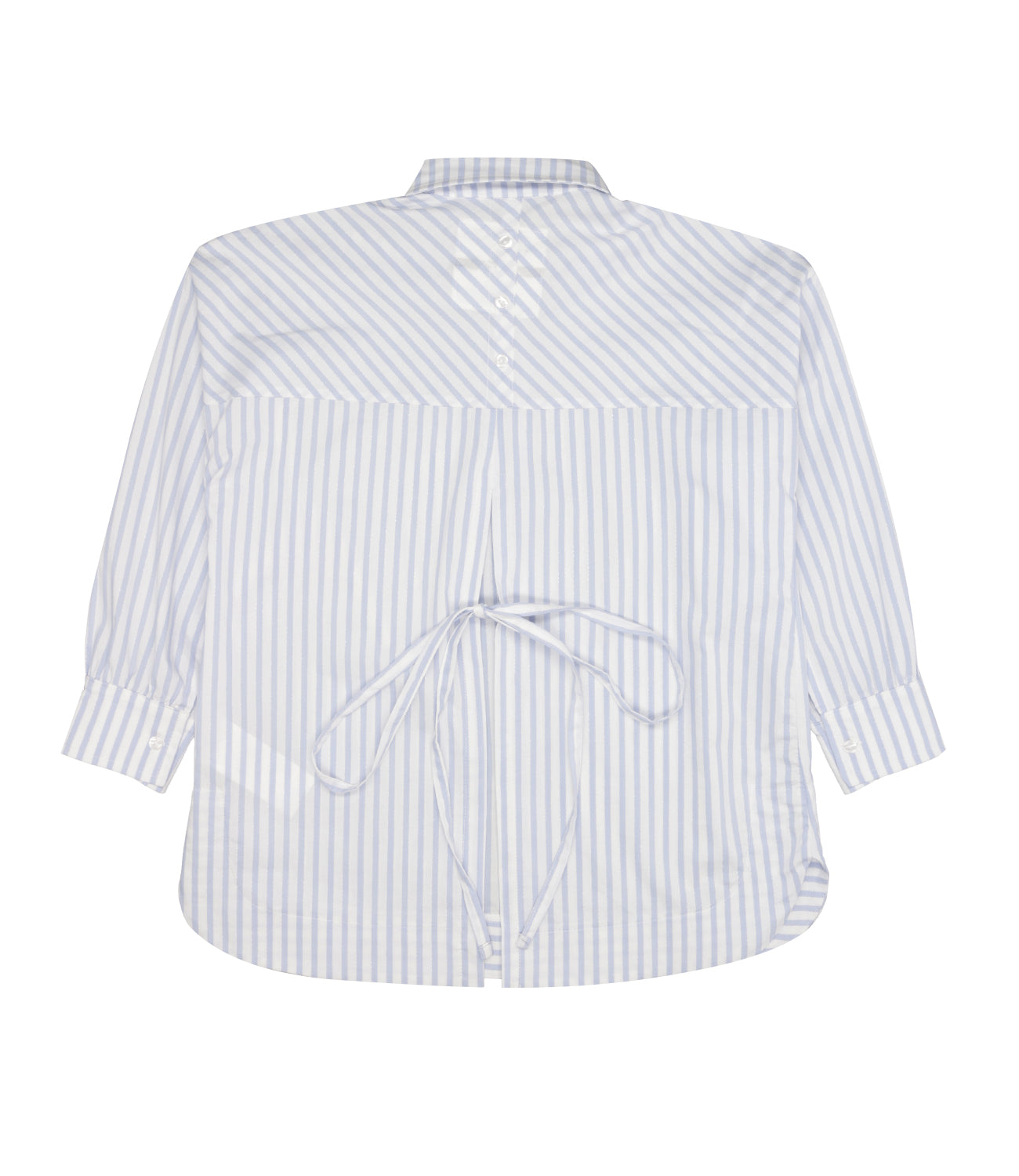 Lu Lu Girl | Camicia Azzurro Bianco