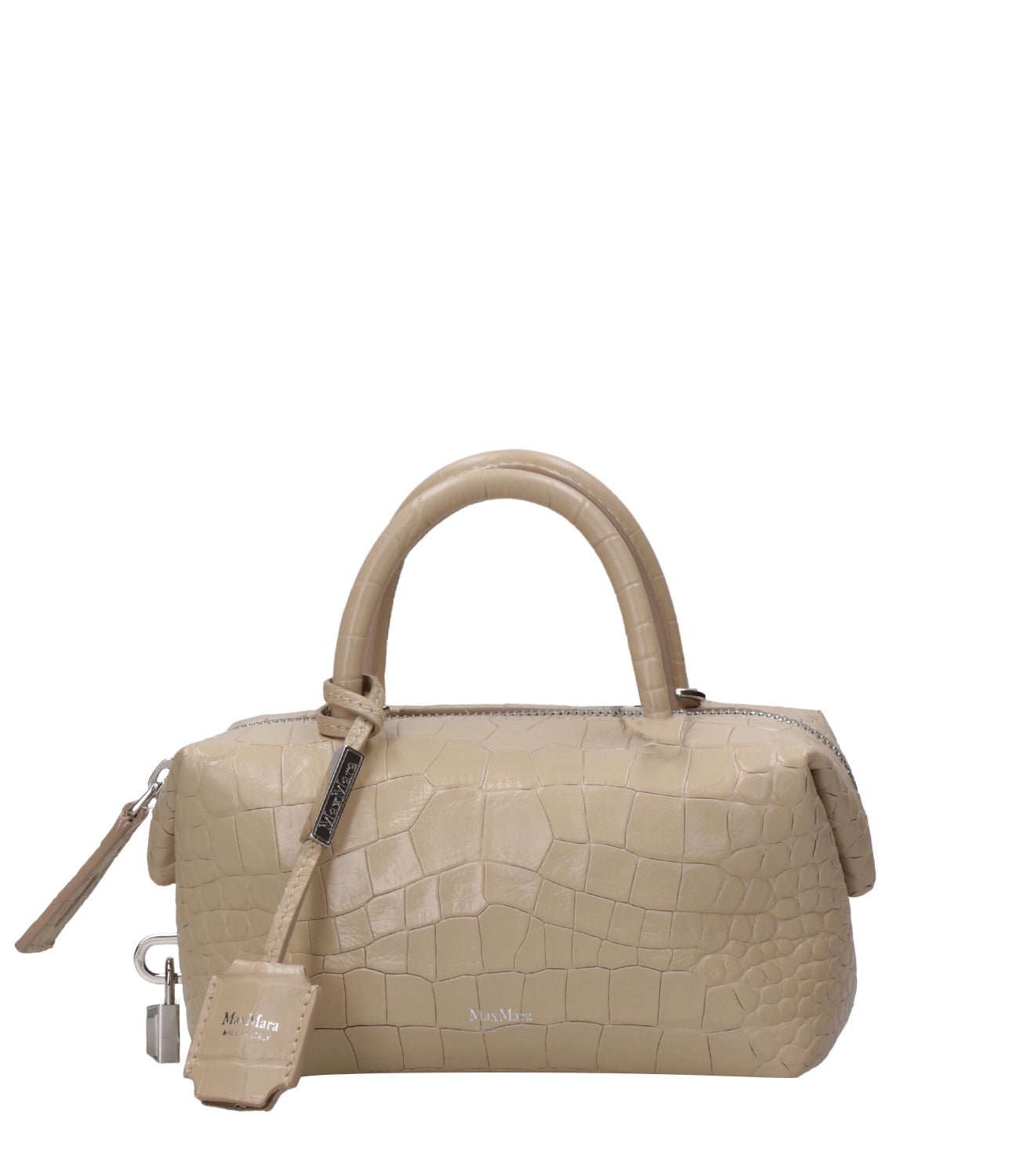 Max Mara | Borsa a Mano Mxaholdalllcroc Ghiaccio