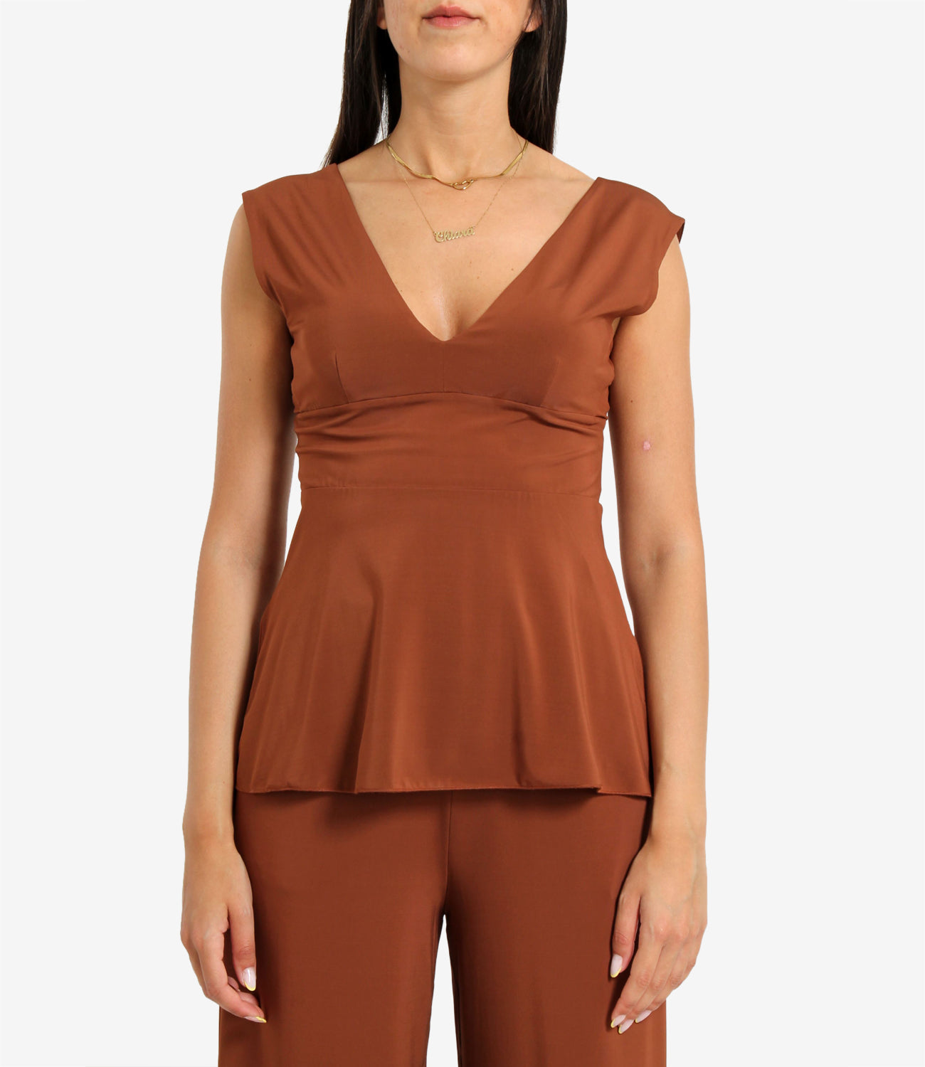 Max Mara Beachwear | Top Bchoblare Cioccolato