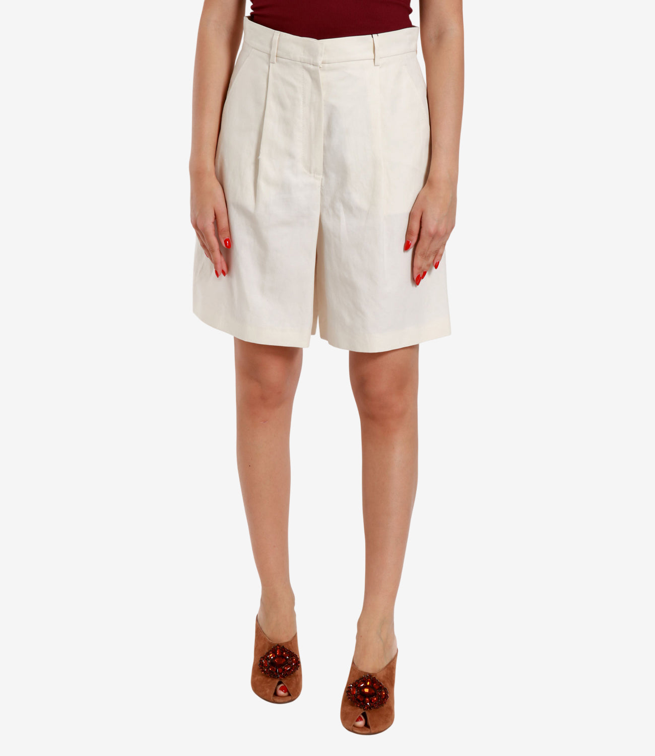 Max Mara Weekend | Bermuda Ecuba Ecru