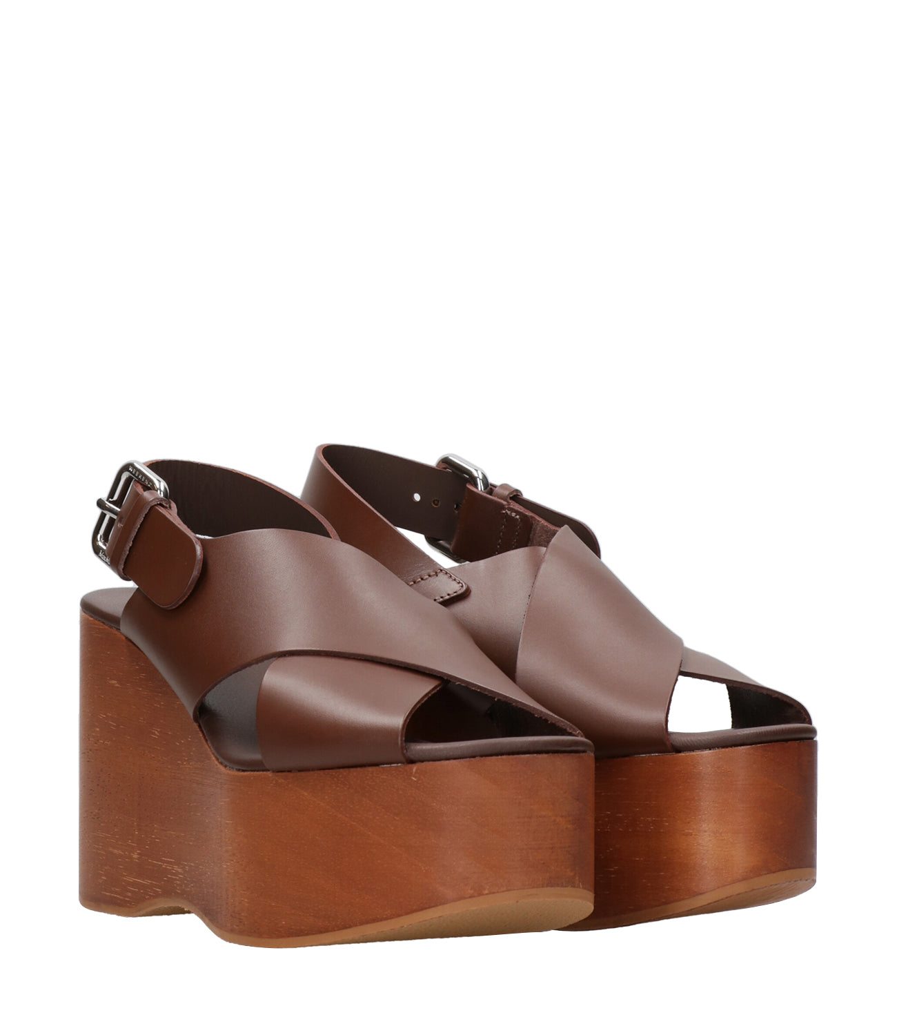 Max Mara Weekend | Sandalo Angio Marrone