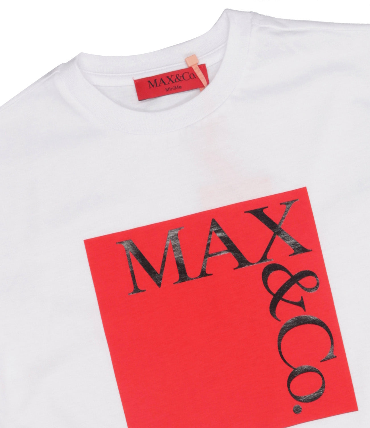 Max&Co Kids | T-Shirt Maxt1F Bianca e Rossa