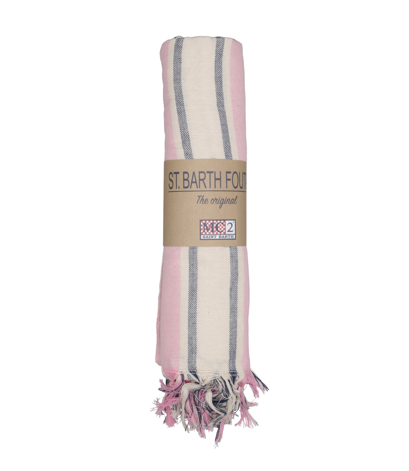 MC2 Saint Barth | Telo Foutas Rosa Grigio