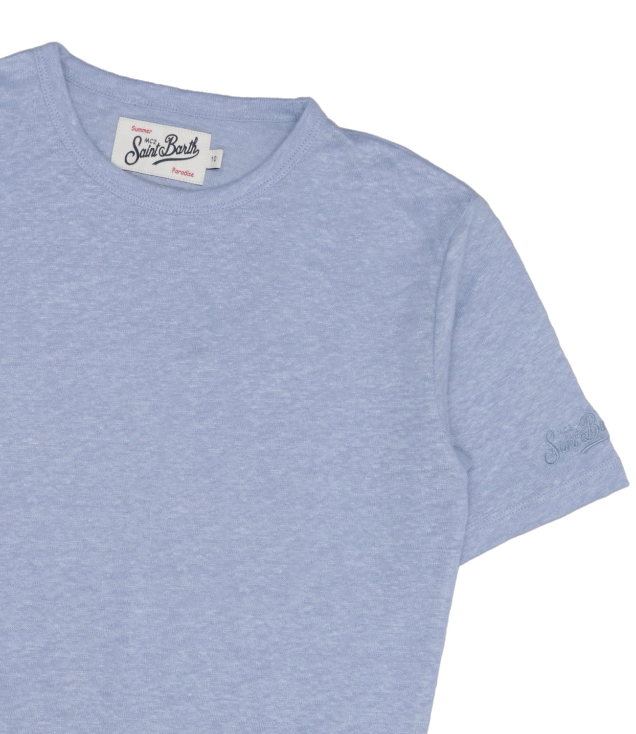MC2 Saint Barth Kids | T-Shirt Linen Carta da zucchero