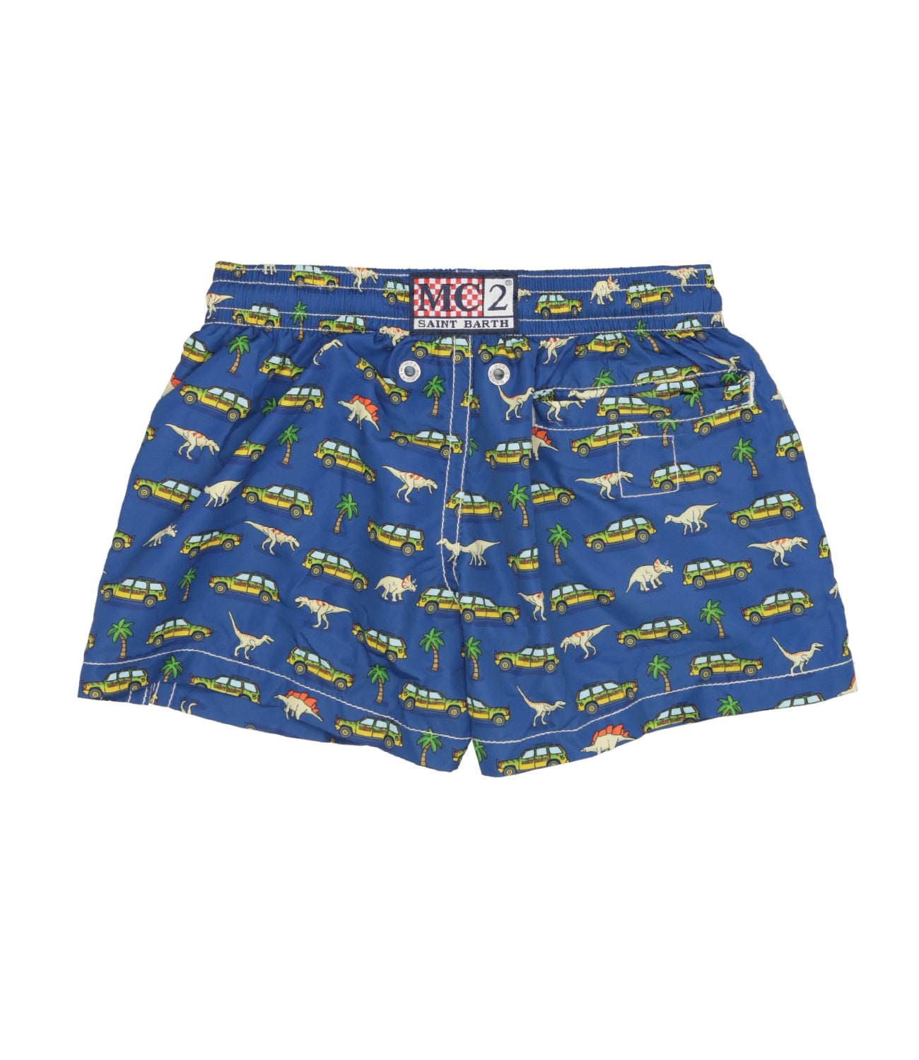 MC2 Saint Barth Kids | Costume Boxer Jean Lighting Blu