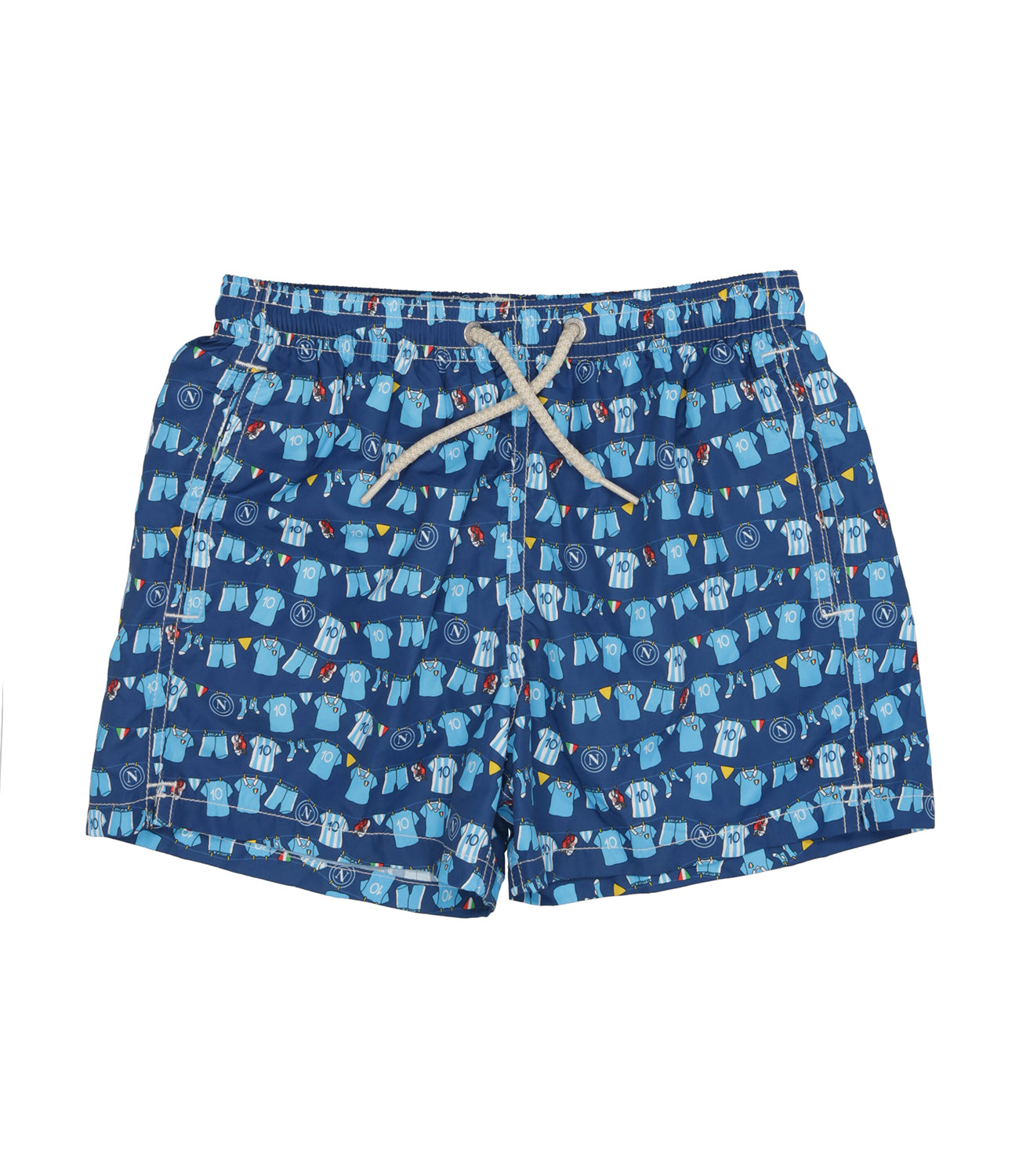 MC2 Saint Barth Kids | Costume Boxer Jean Lighting Blu Azzurro
