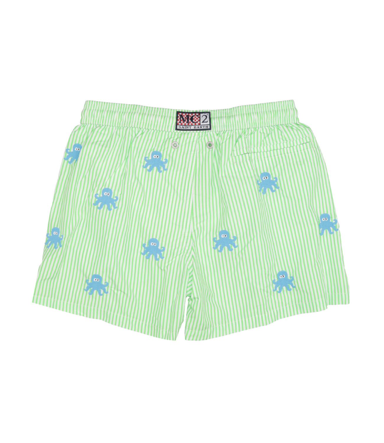 MC2 Saint Barth Kids | Costume Boxer Ultralight Swim Verde e Azzurro