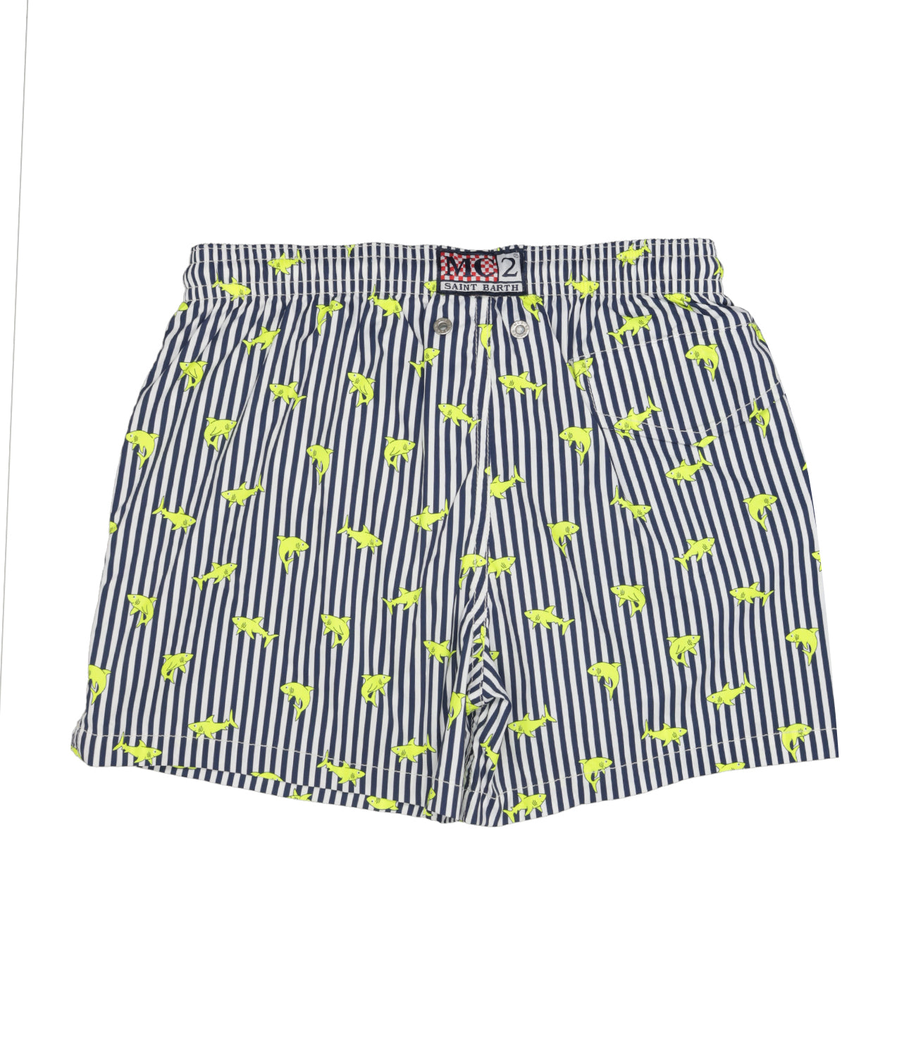 MC2 Saint Barth Kids | Costume Boxer Blu Giallo