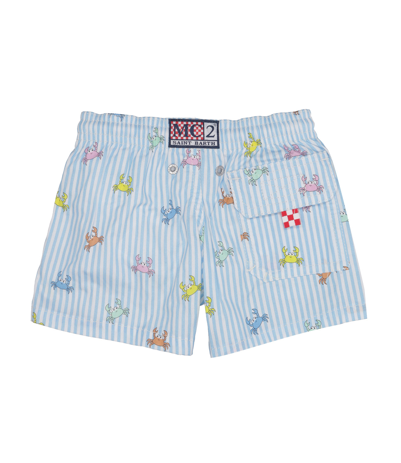MC2 Saint Barth Kids | Costume Boxer Enfant Swim Celeste