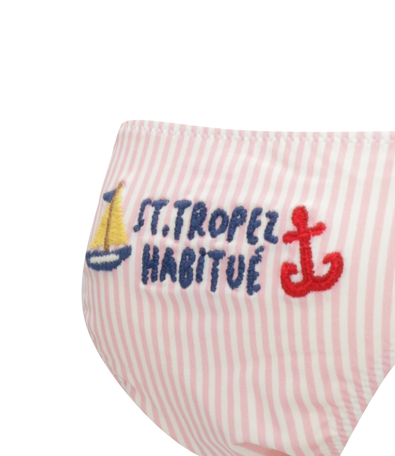 MC2 Saint Barth Kids | Costume Slip Rosa Bianco