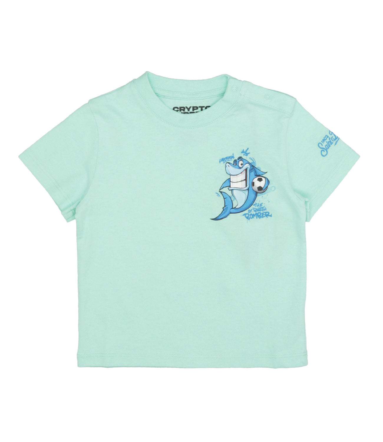 MC2 Saint Barth Kids | T-Shirt Verde acqua