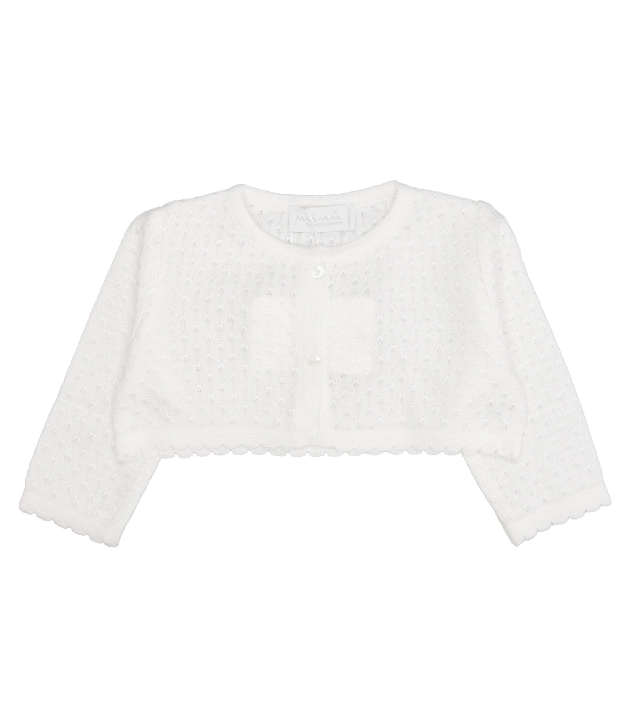 Minù | Cardigan Bianco