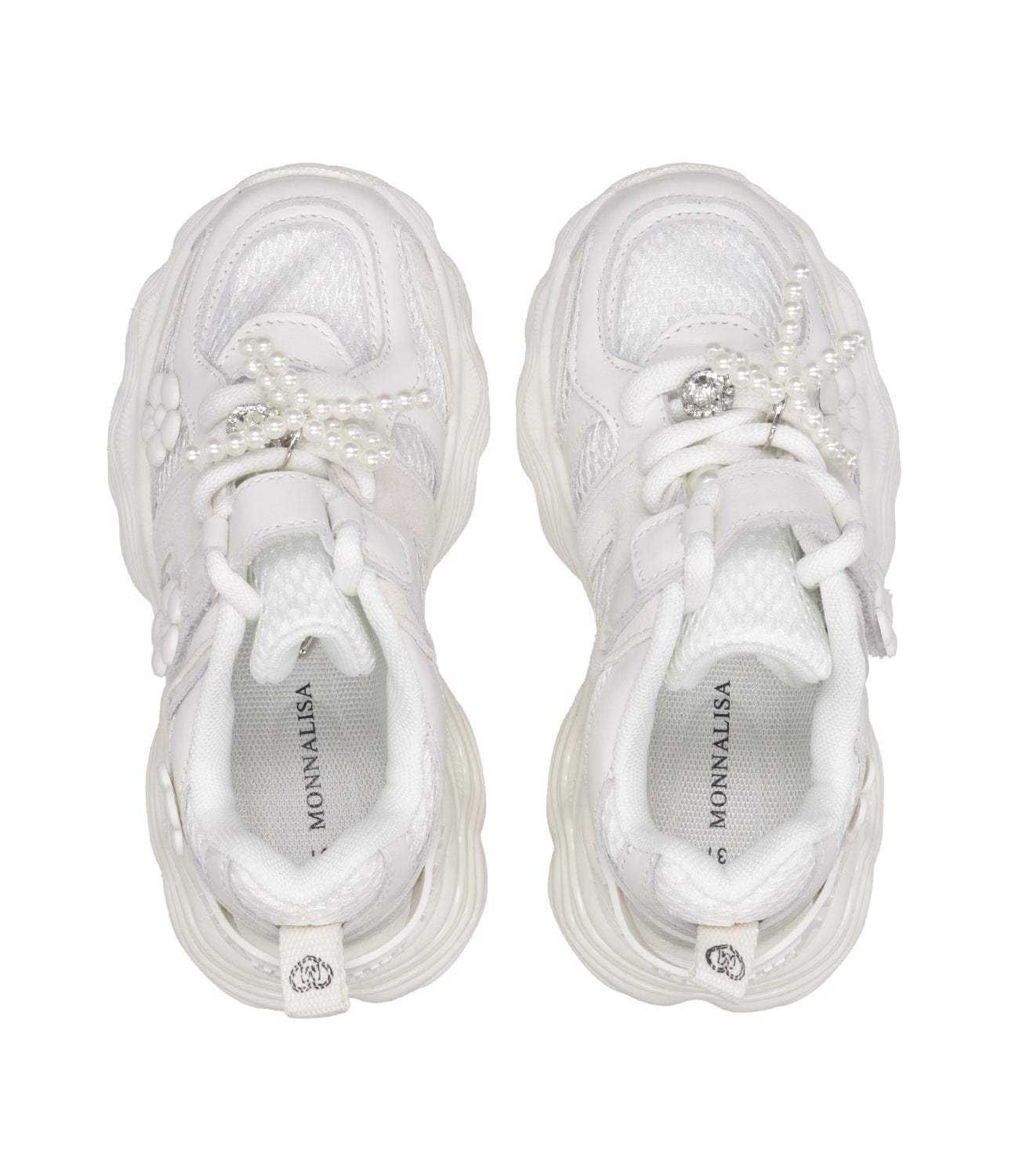 Monnalisa | Sneakers Panna