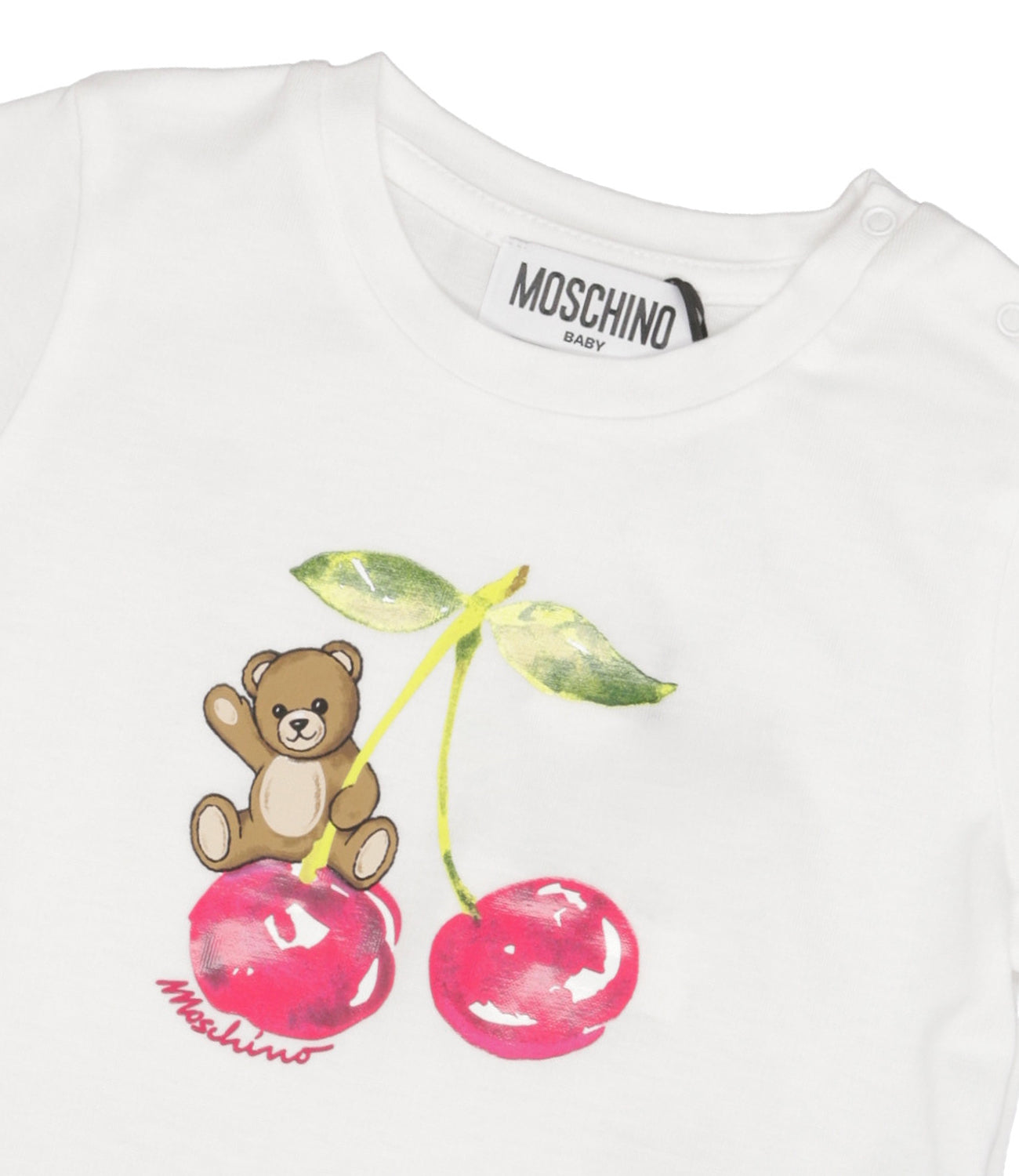 Moschino Baby | Set Maglia Gonna Bianco Rosso