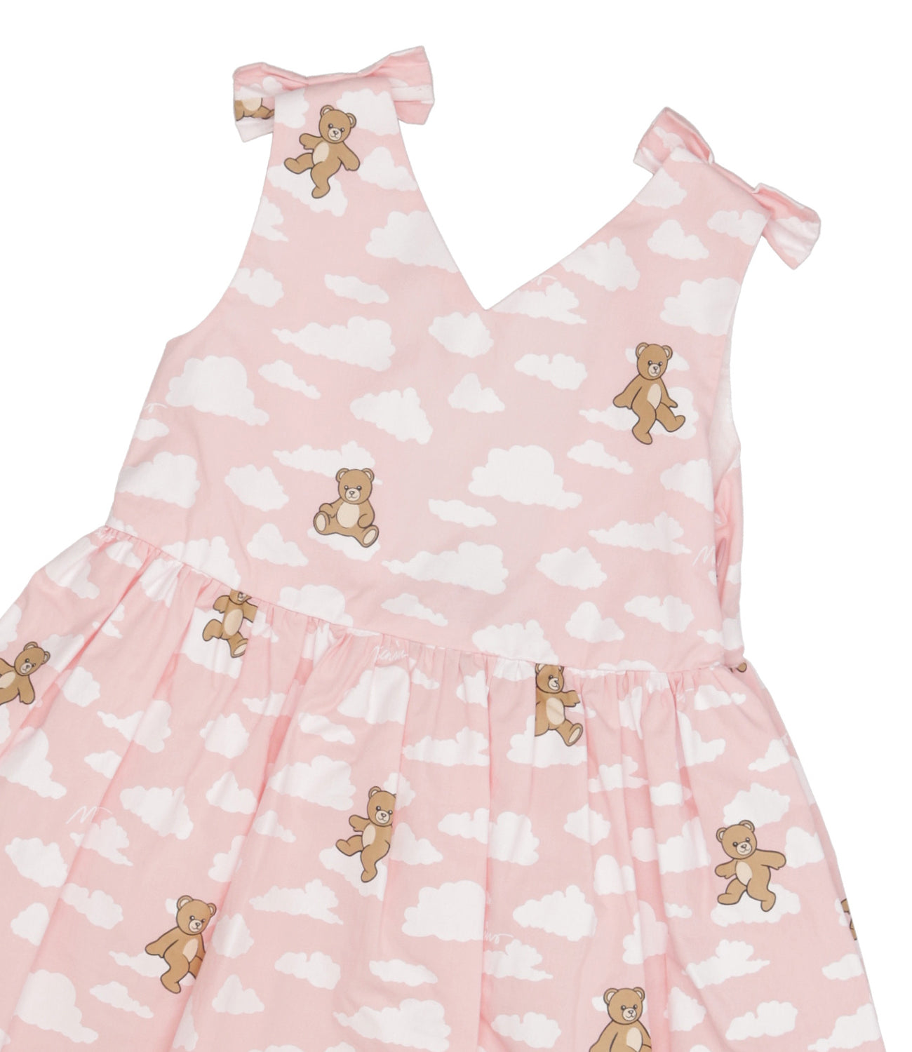 Moschino Baby | Abito Rosa Bianco
