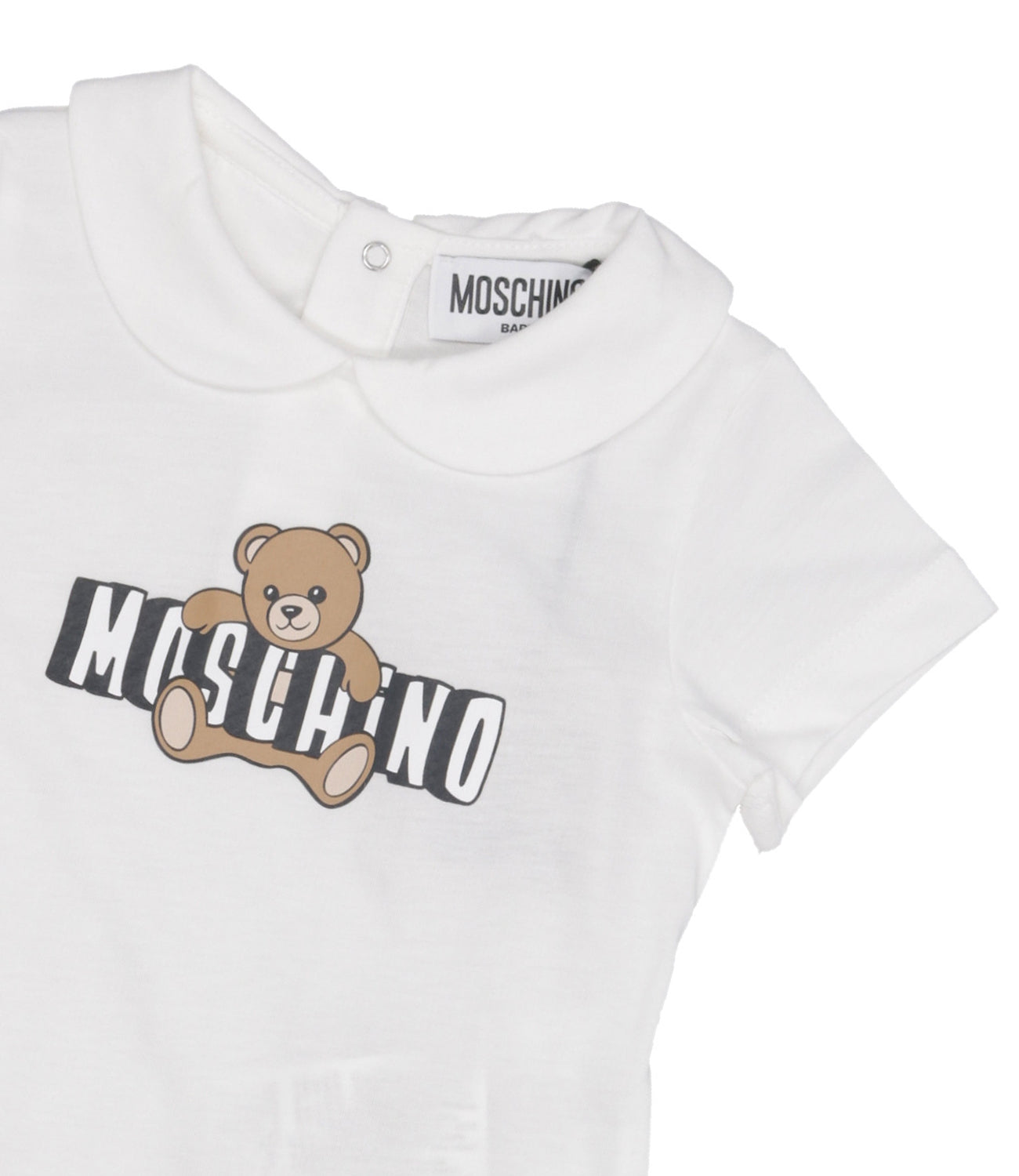 Moschino Baby | Pagliaccetto Bianco Ottico