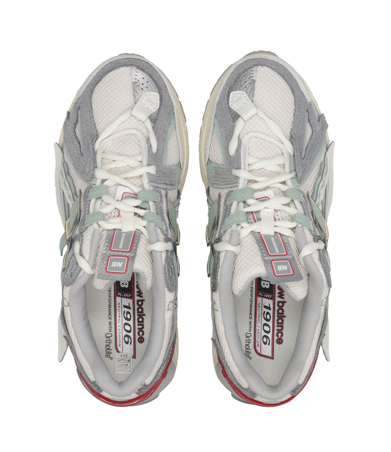 New Balance | Sneakers 1906R Grigio e Bianco e Rosso