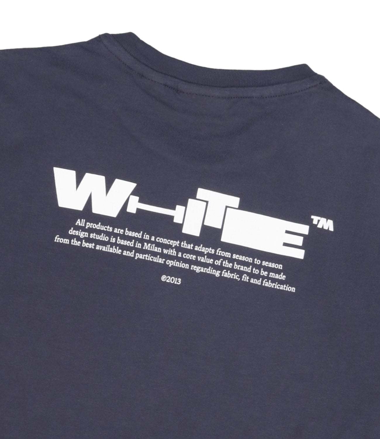 Off White Kids | T-Shirt Blu navy