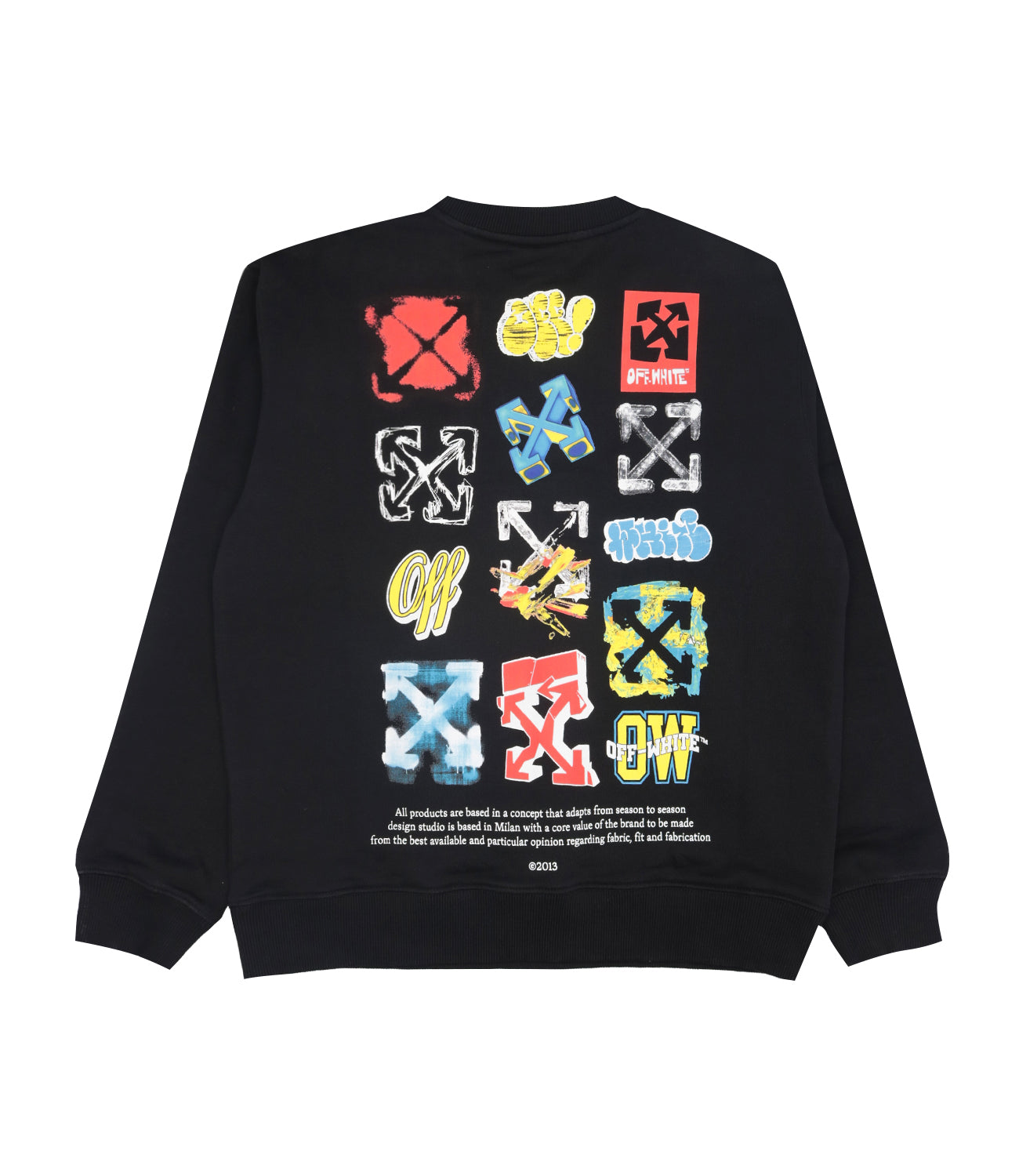 Off White Kids | Felpa Nero