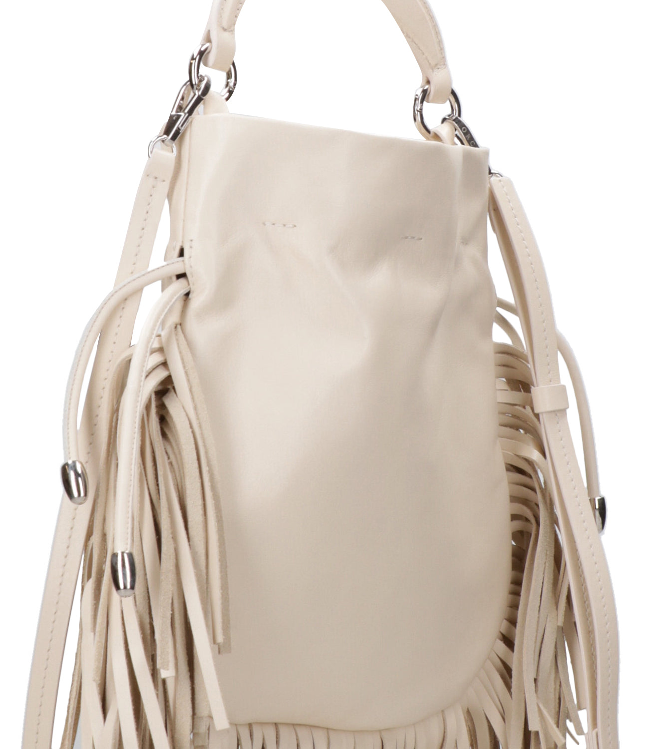 Orciani | Borsa a Mano Secchiello Juice Jungle Avorio