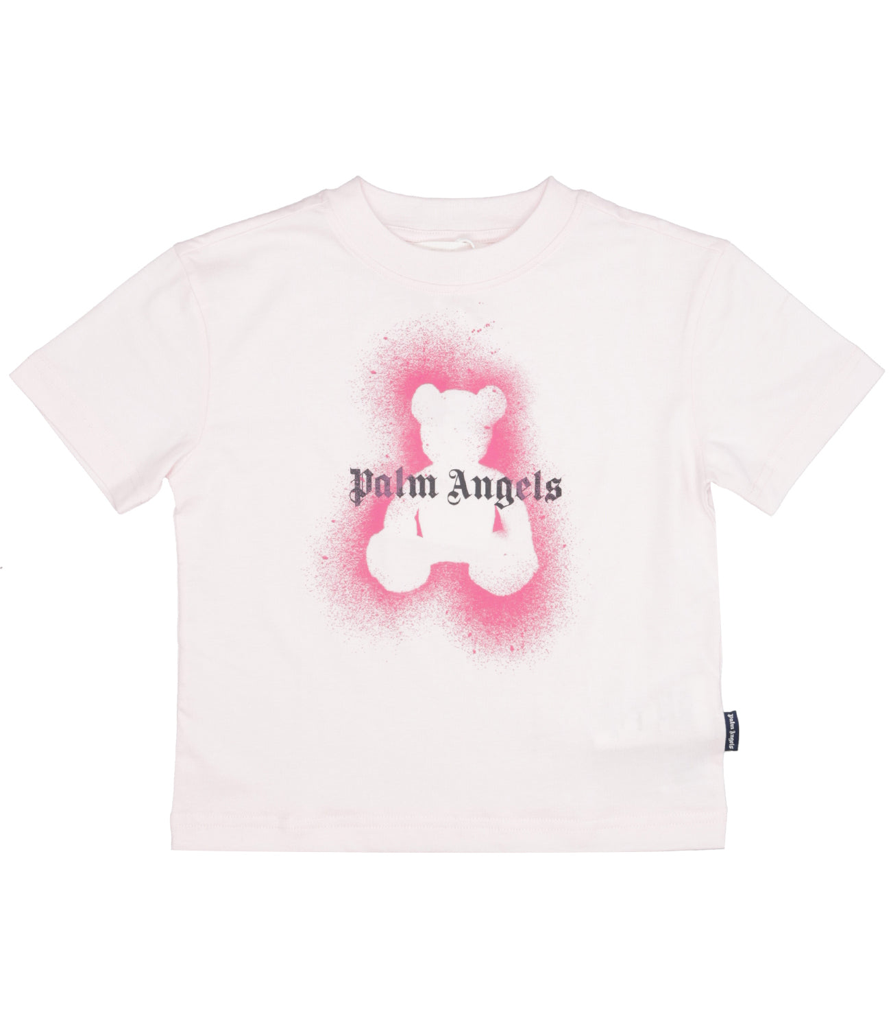 Palm Angels Kids | T-Shirt Bianco Rosa
