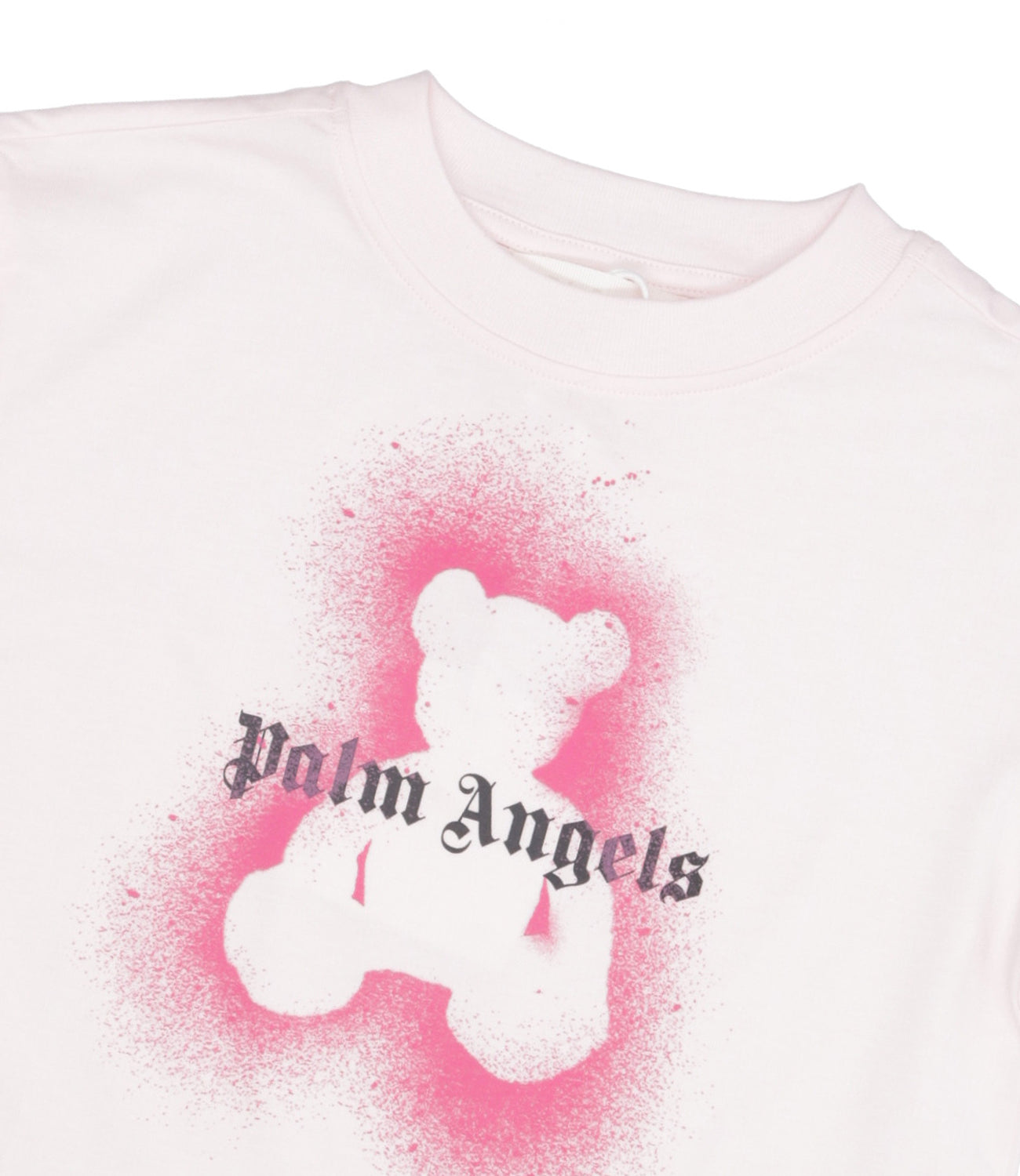 Palm Angels Kids | T-Shirt Bianco Rosa