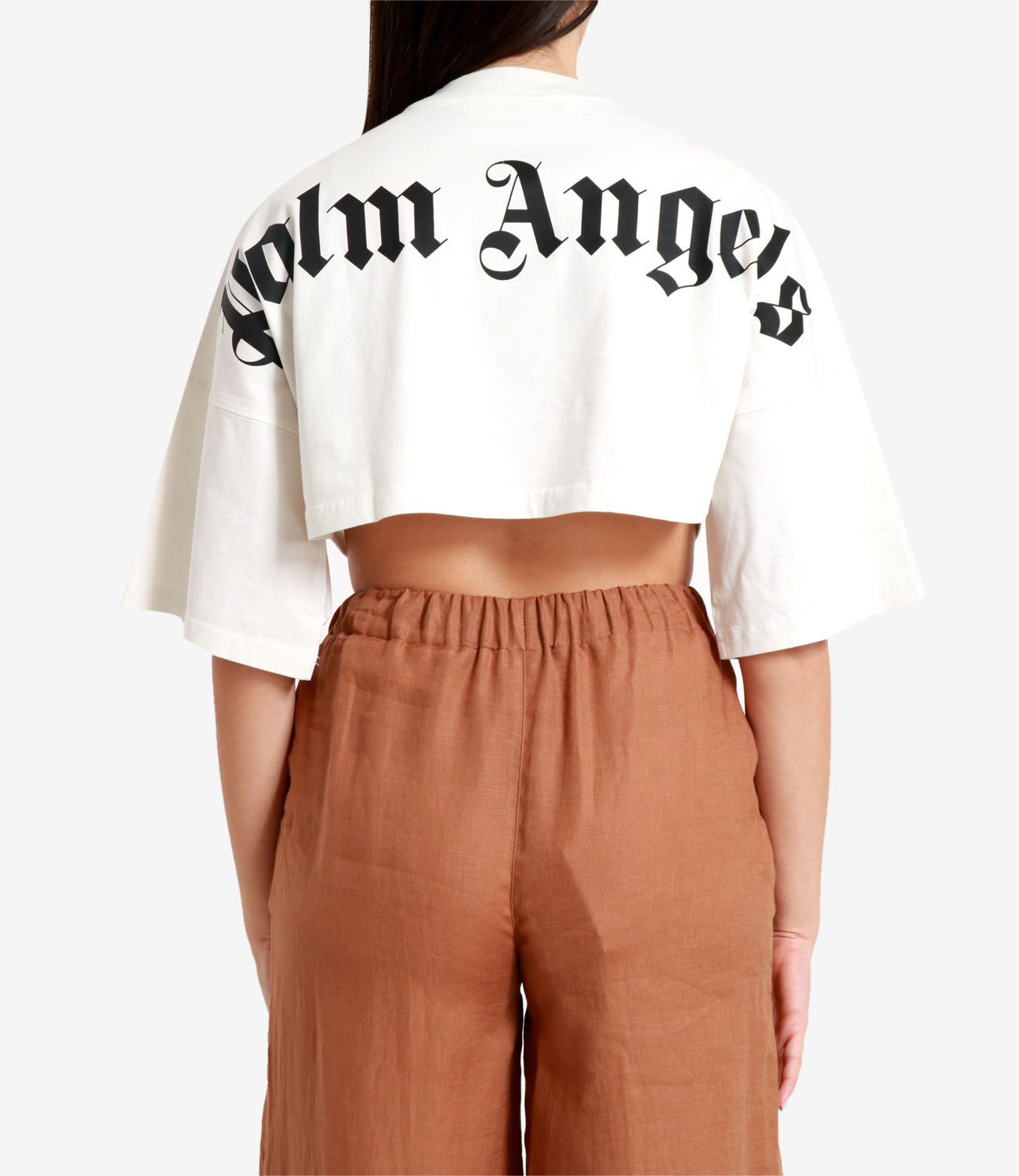 Palm Angels | T-Shirt Bianco Nero