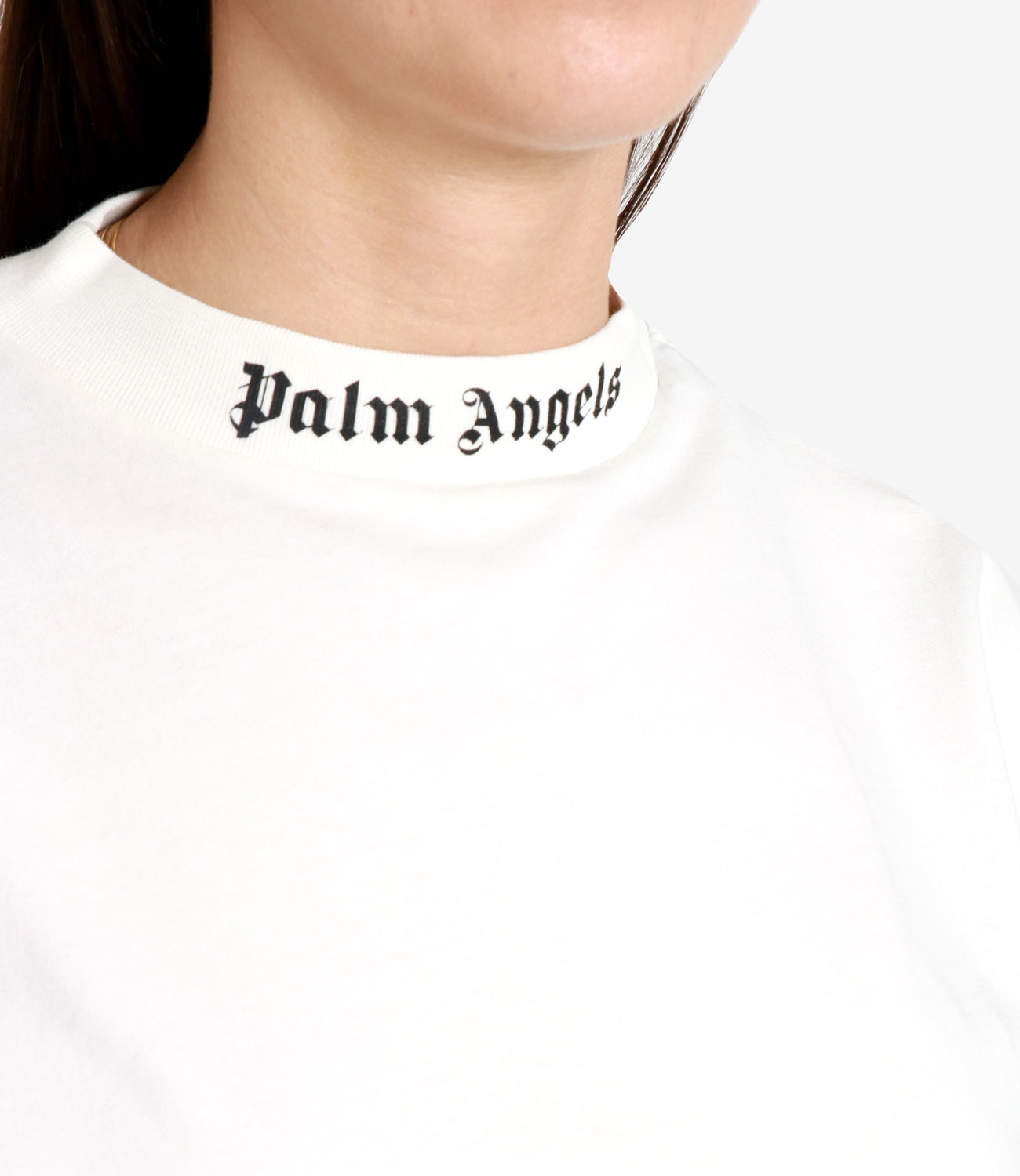 Palm Angels | T-Shirt Bianco Nero
