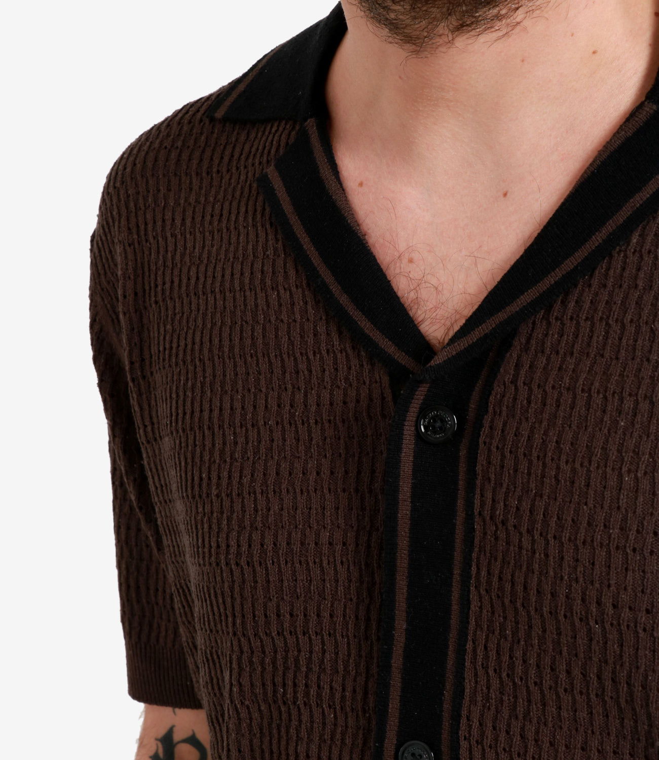 Paolo Pecora | Maglia Marrone e Nero